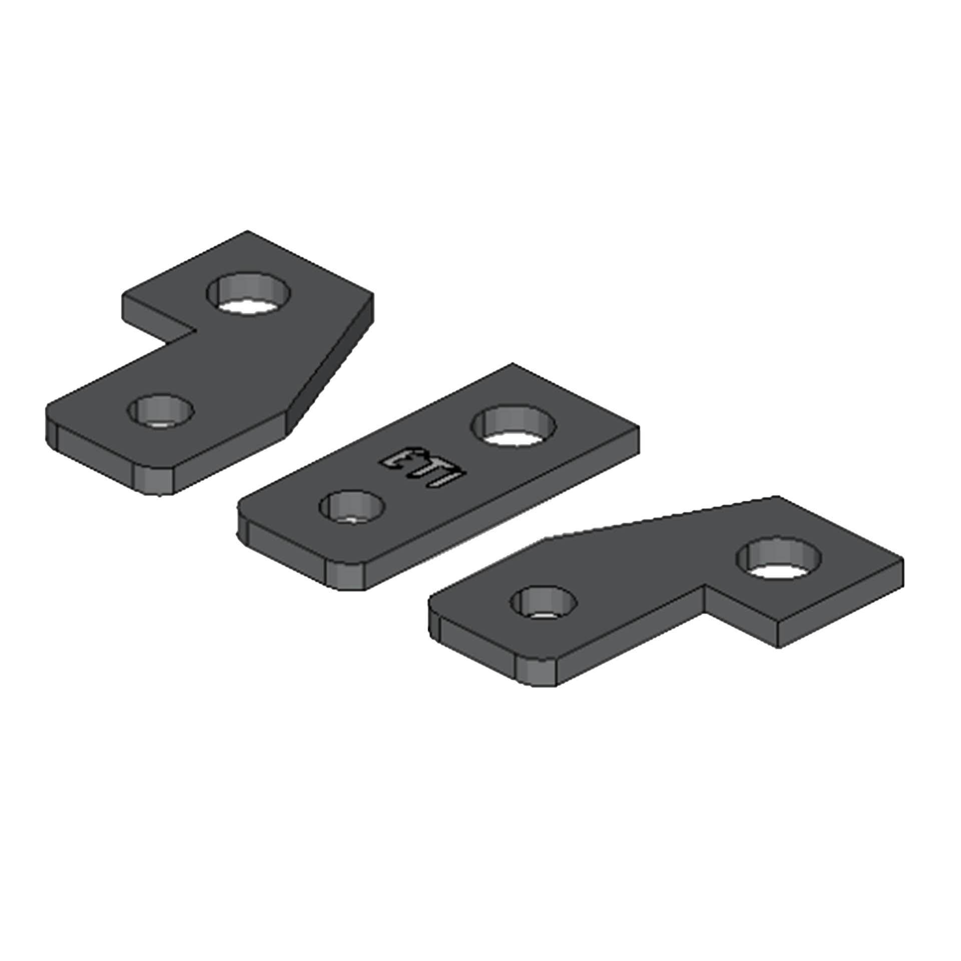 Anschlussverlängerung ZB2, abgewinkelt, für EB2 160-250 3P