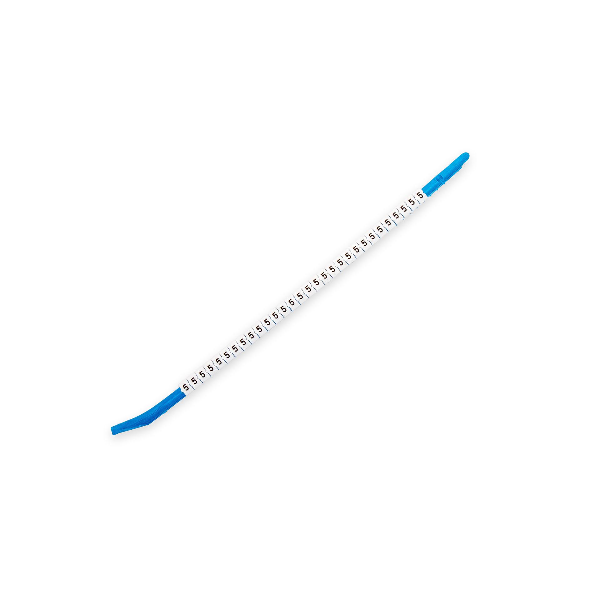 Markiertüllen "5", 1.5 - 2.5mm2, weiss, VPE à 300 Stück