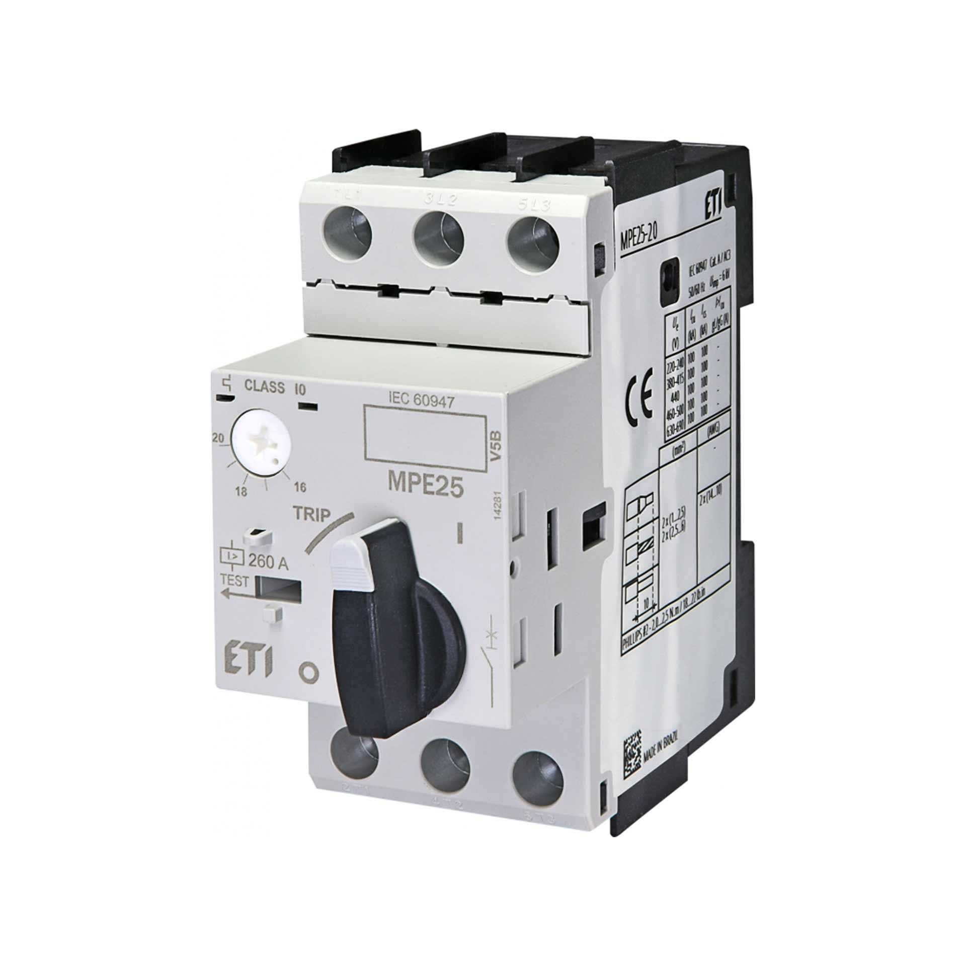 Motorschutzschalter MPE25 / 16 - 20A