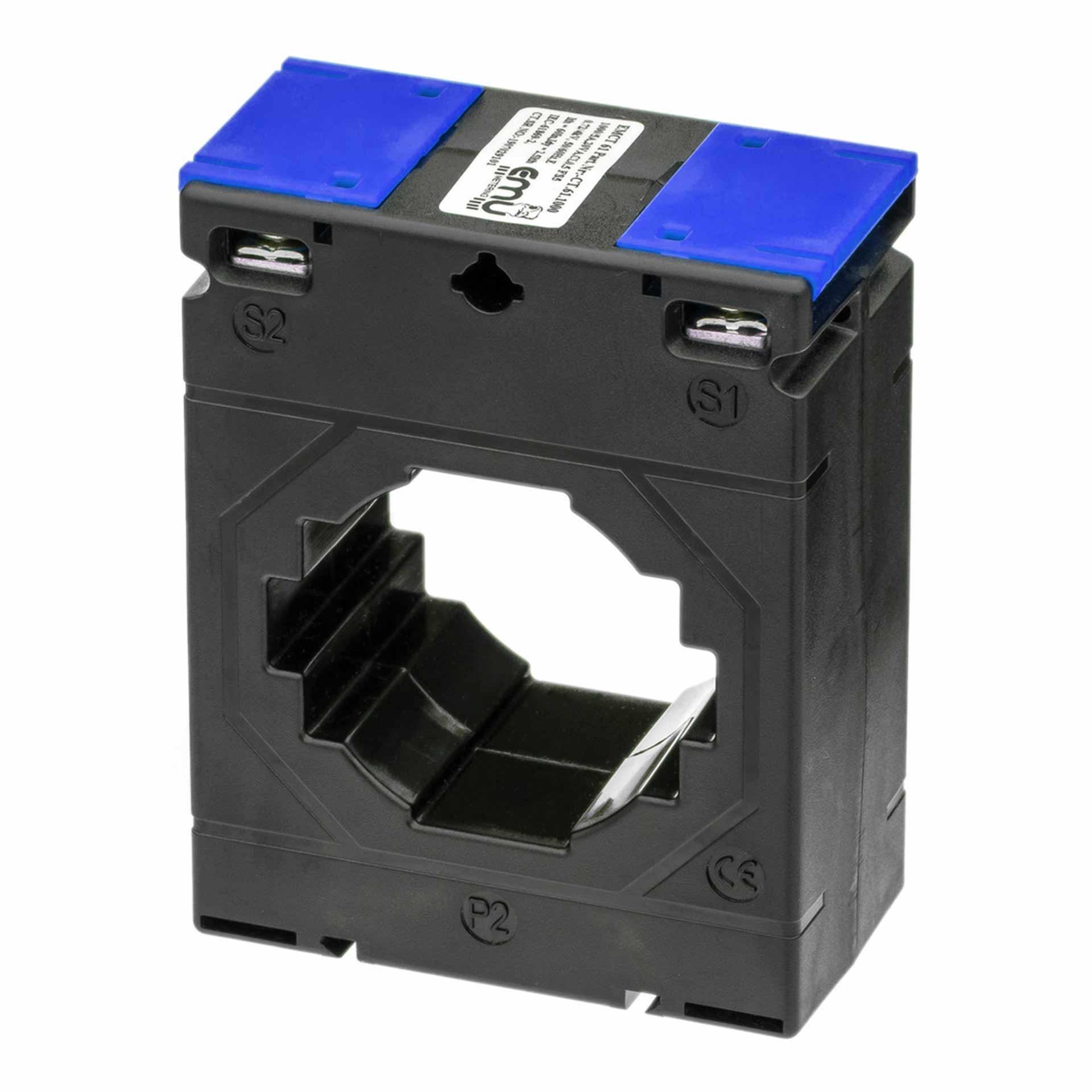 Stromwandler EMCT 61 | 600A, 15.0VA, Klasse 0.5, 60 x 10 mm / Ø51mm