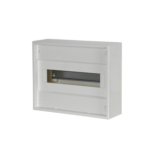 Aufputzverteiler ohne Tür "ACT-12", IP40, 1x12 Modul (12M)