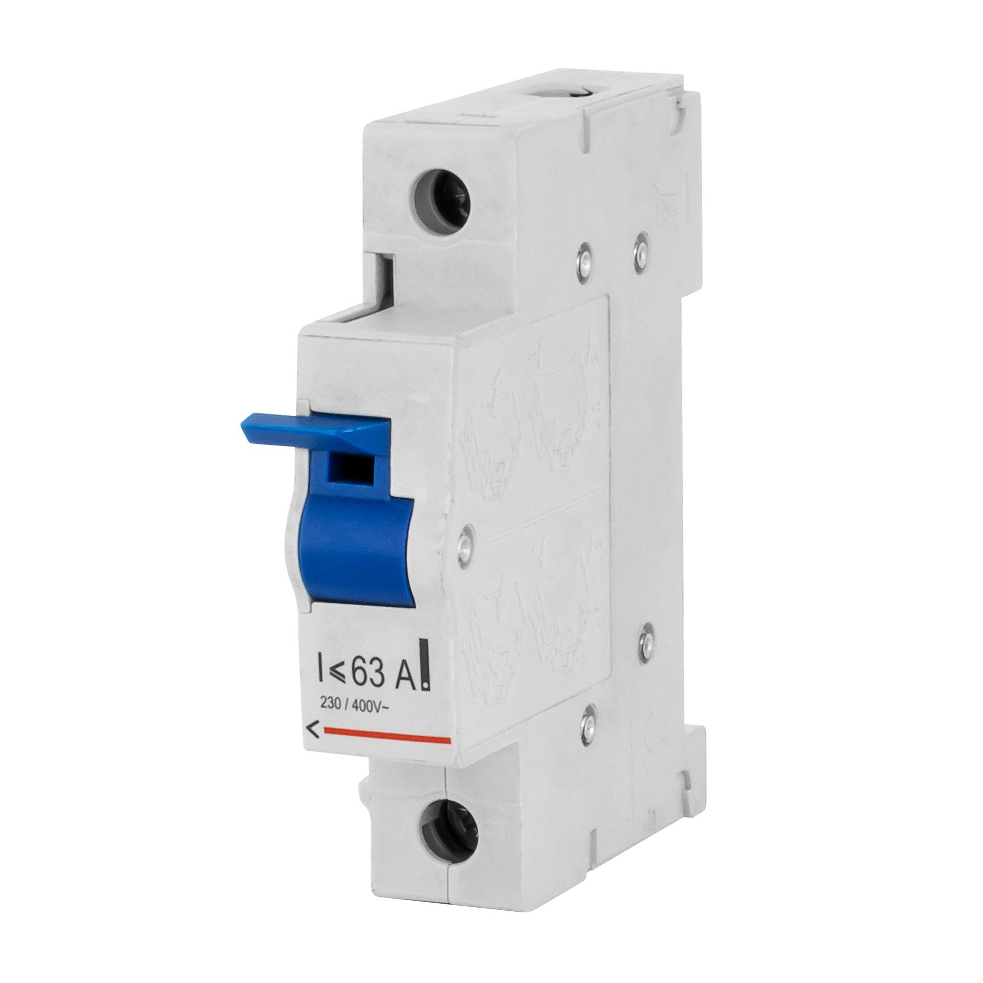 Neutralleitertrenner 63A Standard - Seitenanbau (rechts)