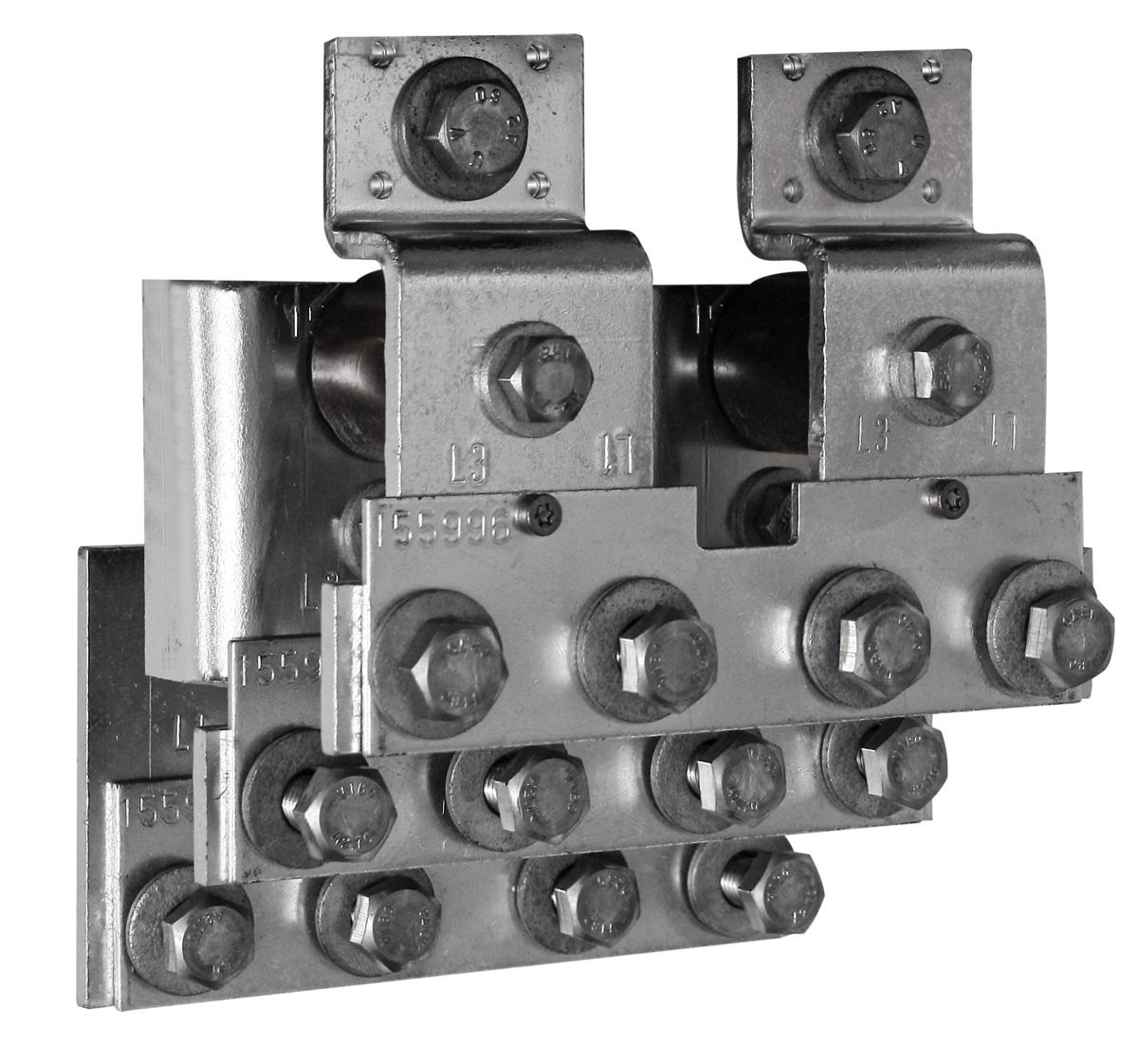 Verschienungsbausatz für Doppelleiste Zum Anschluss von 4x240mm²
