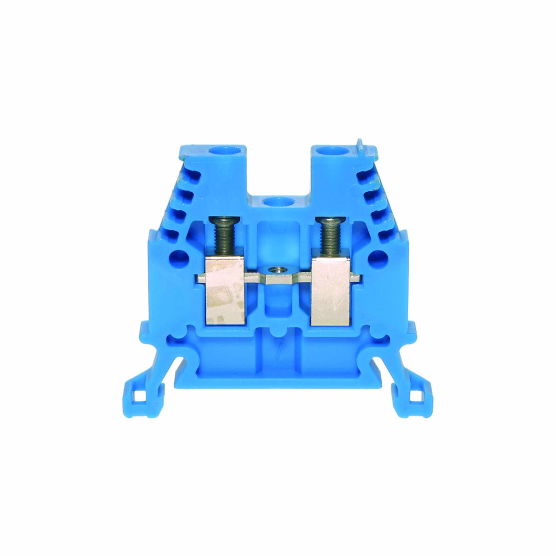 Reihenklemme DIN35 4mm², 2-Leiter, blau