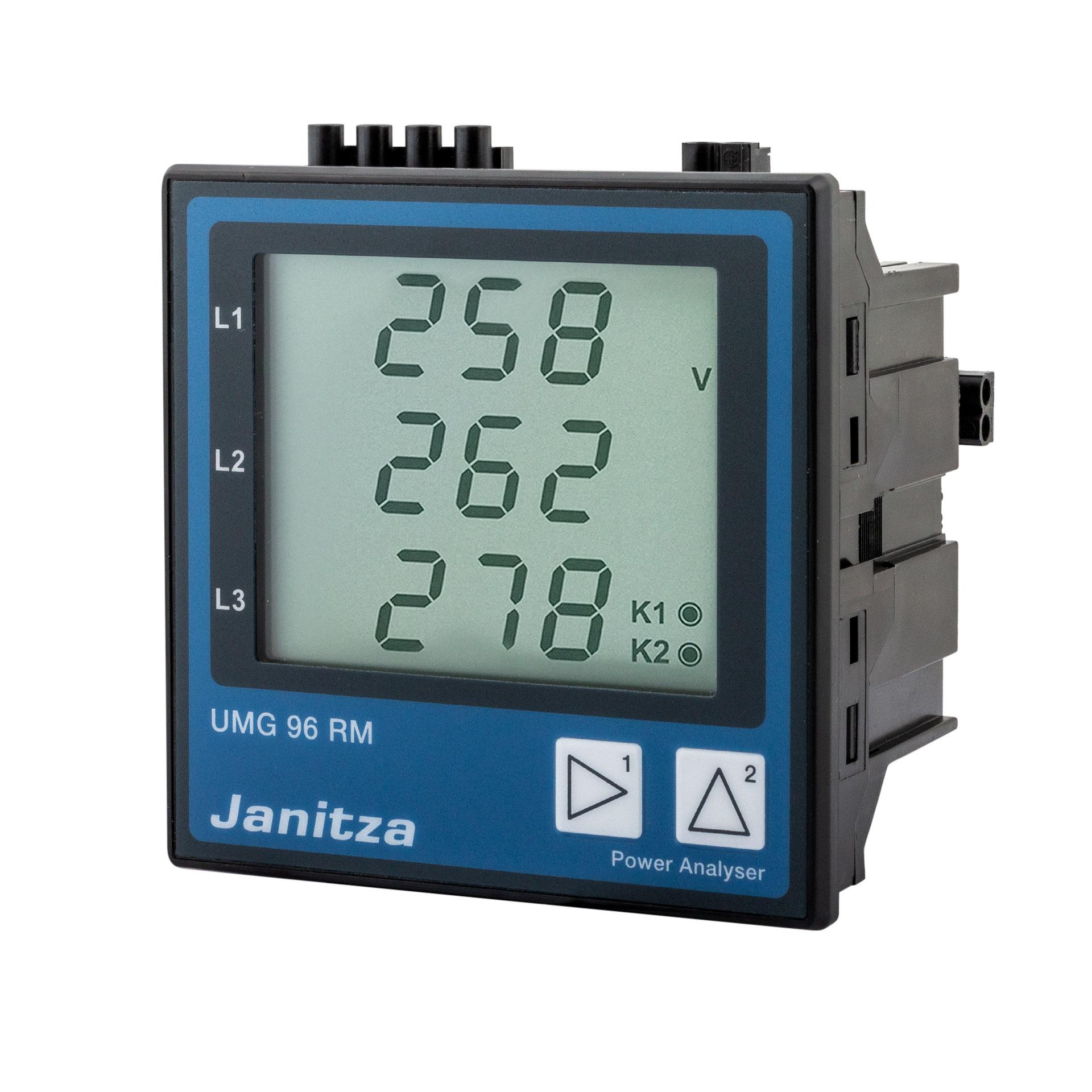 Janitza Multifunktionaler Netzanalysator mit Profinet UMG 96RM-PN*3