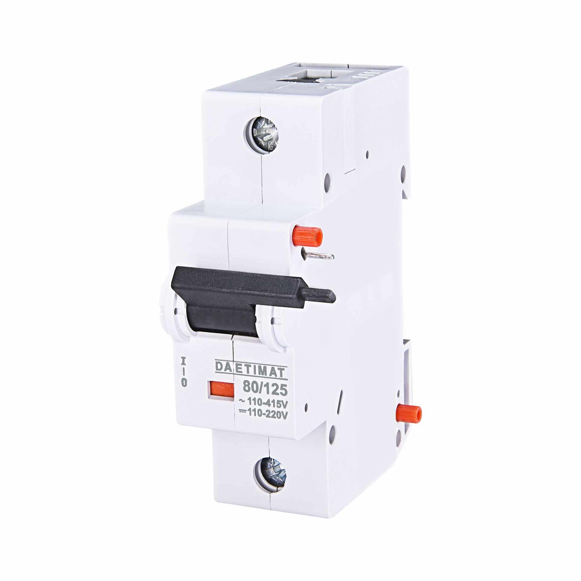 Arbeitsstromauslöser DA ETIMAT P10, 80-125A, 110-415V AC