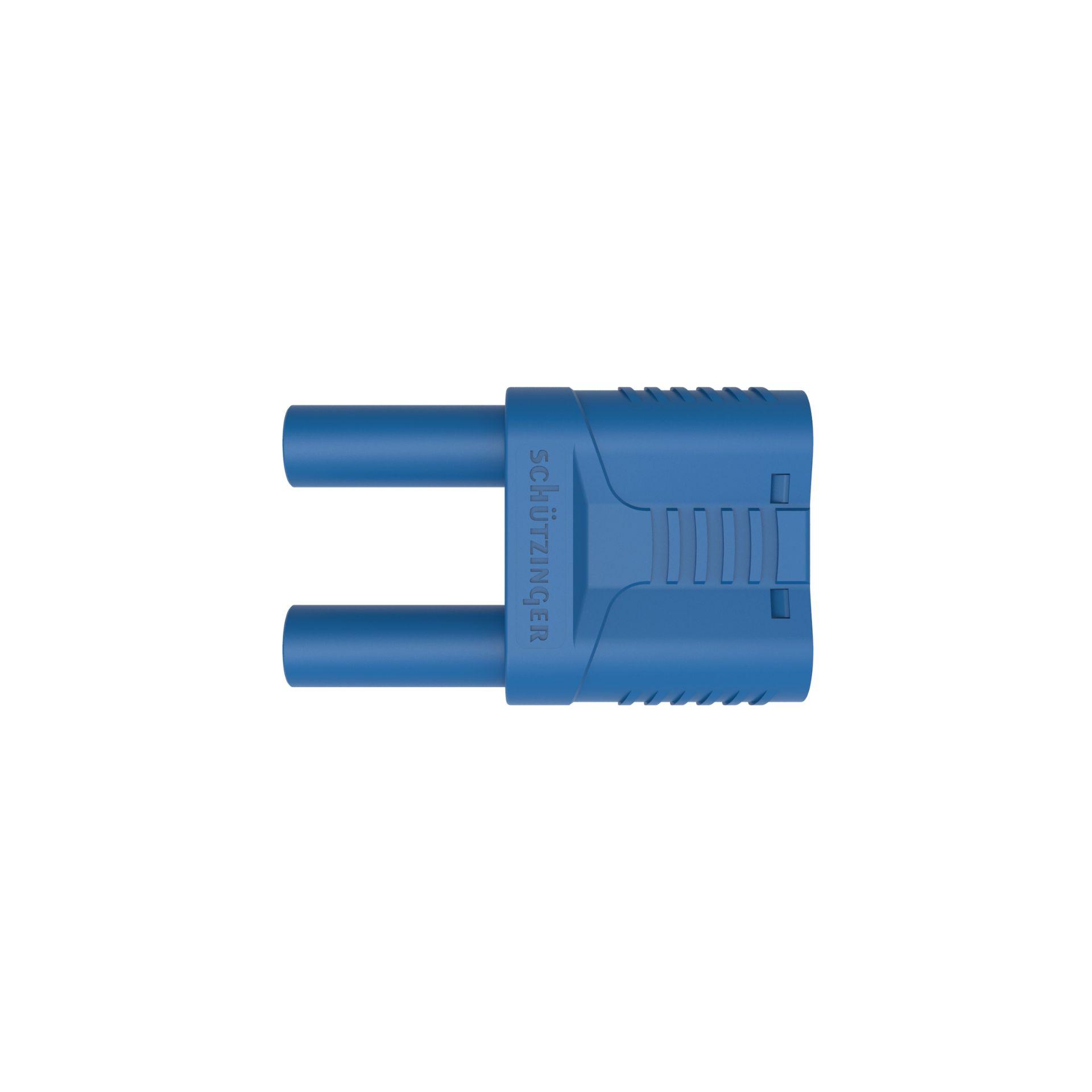 Sicherheits-Kurzschlussstecker ø 4mm, blau
