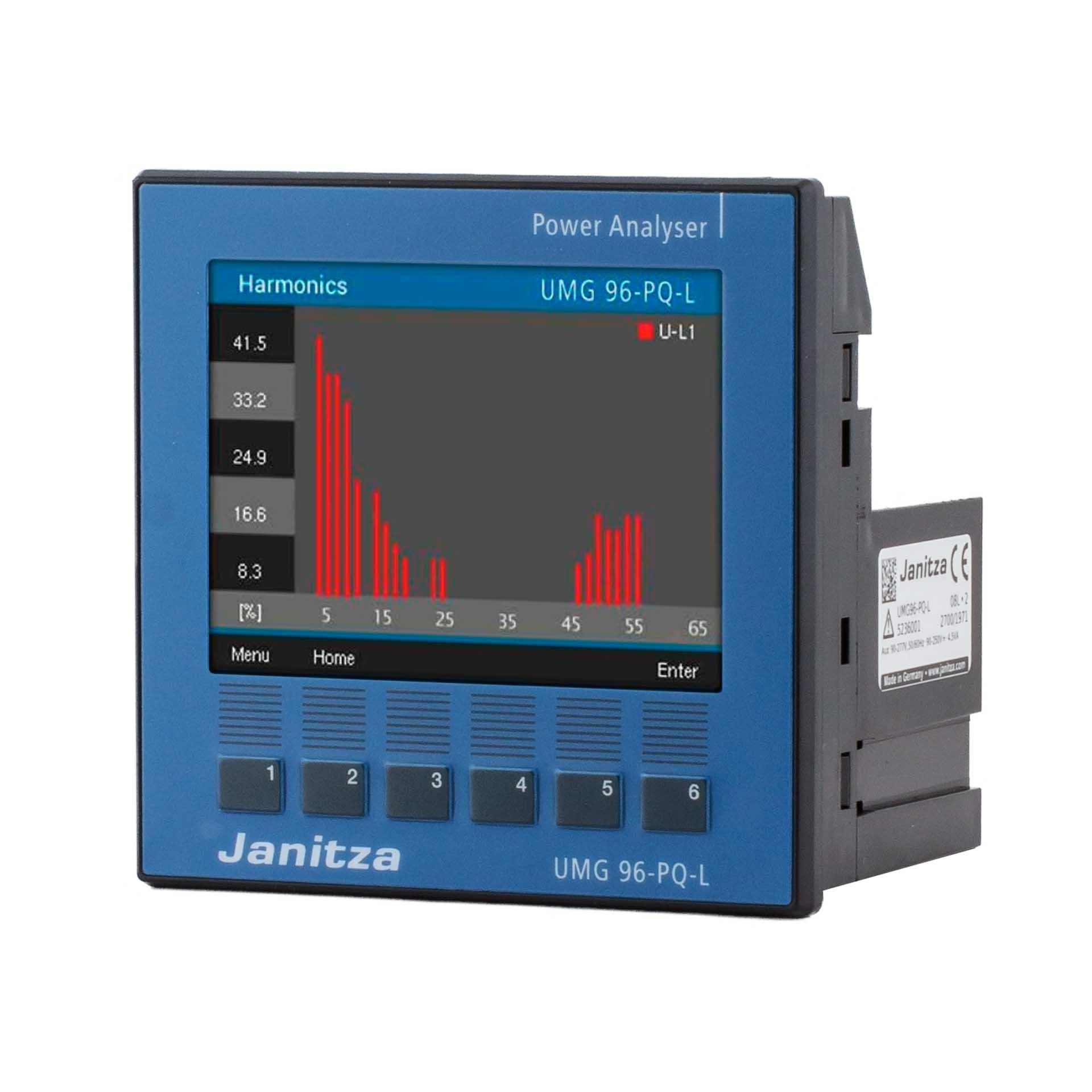 Janitza Modular Erweiterbarer Netzanalysator UMG 96-PQ-L