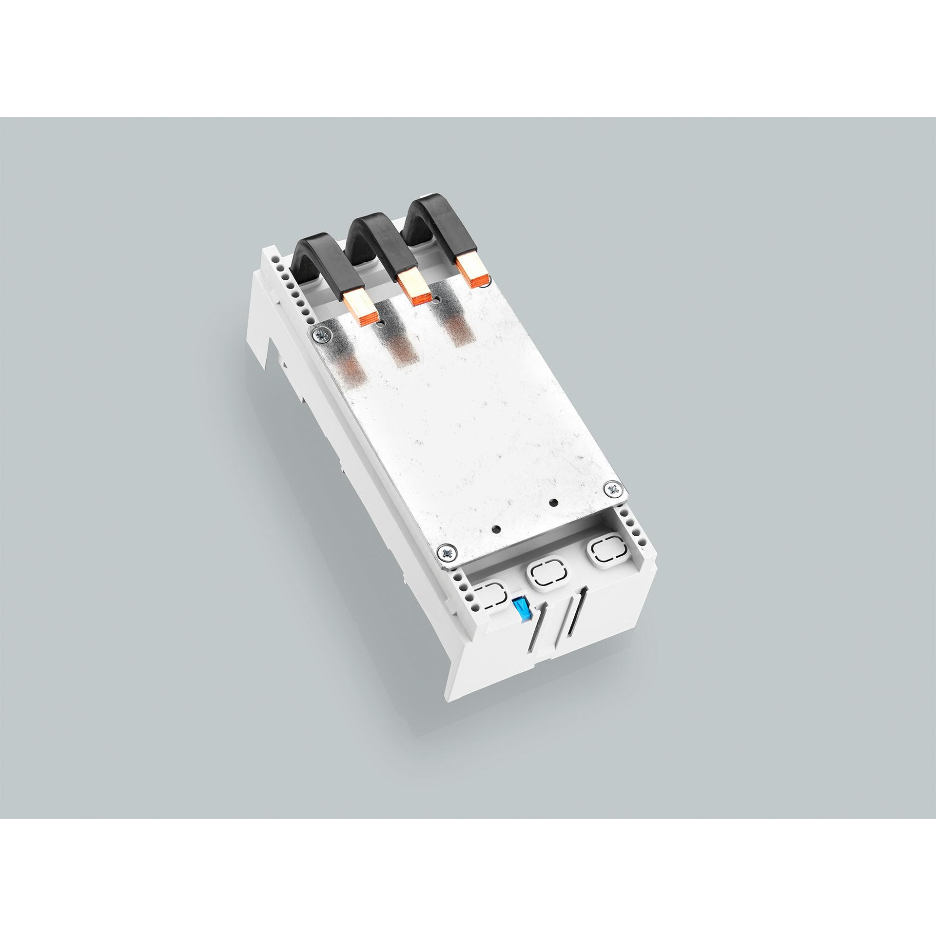 3P Sammelschienenadapter 160A, CU Anschluss oben, 90x200mm
