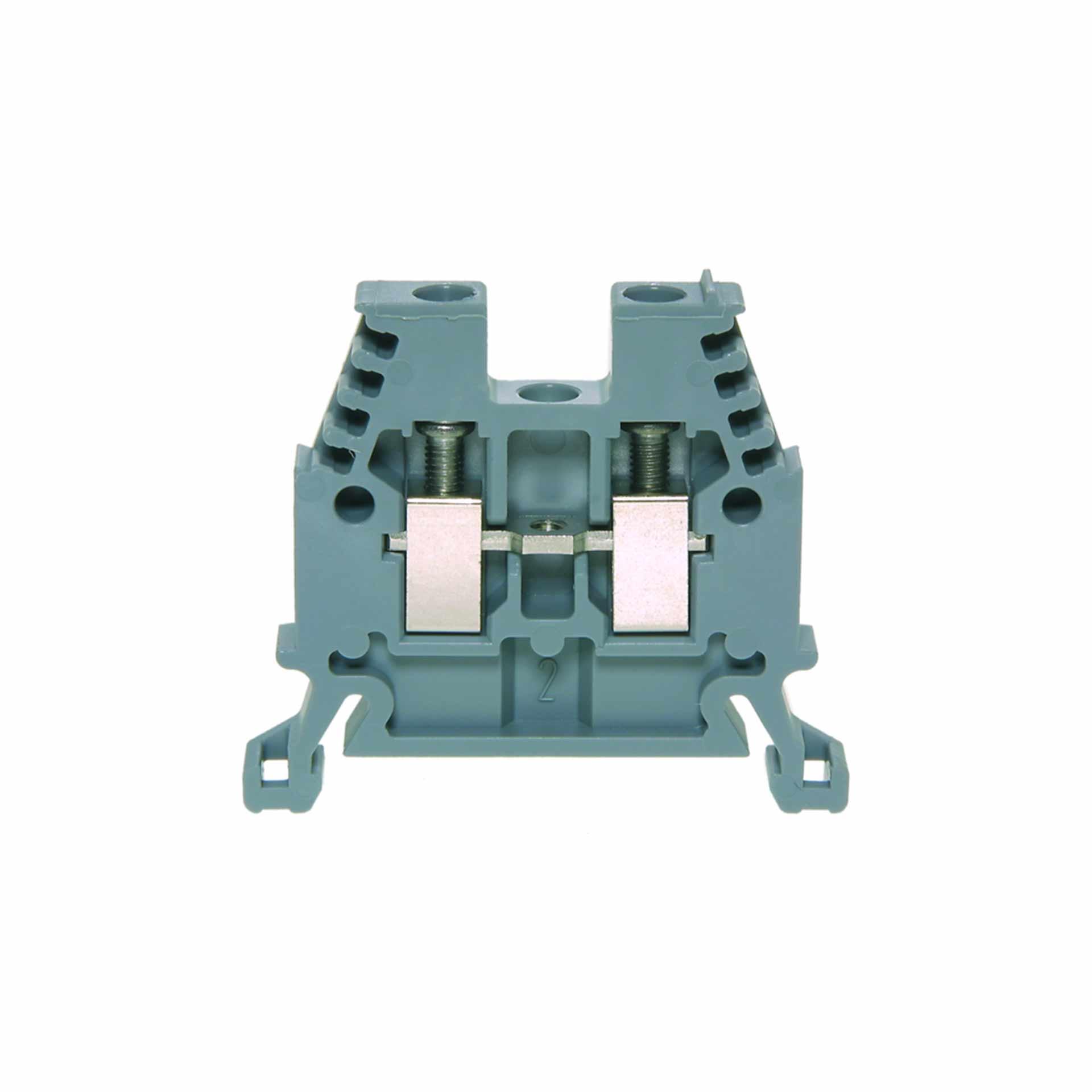 Reihenklemme DIN35 4mm², 2-Leiter, grau