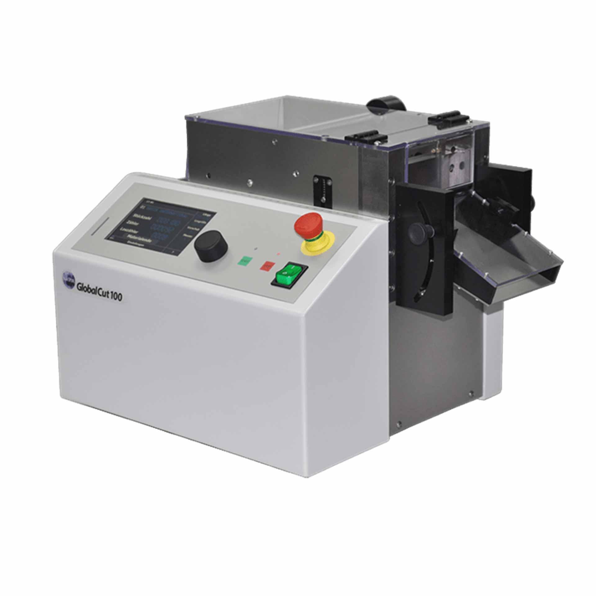 Ablängautomat GlobalCut 100 Vario Digital, Schneidkraft max. 25 mm²,inkl. Rollenhalter