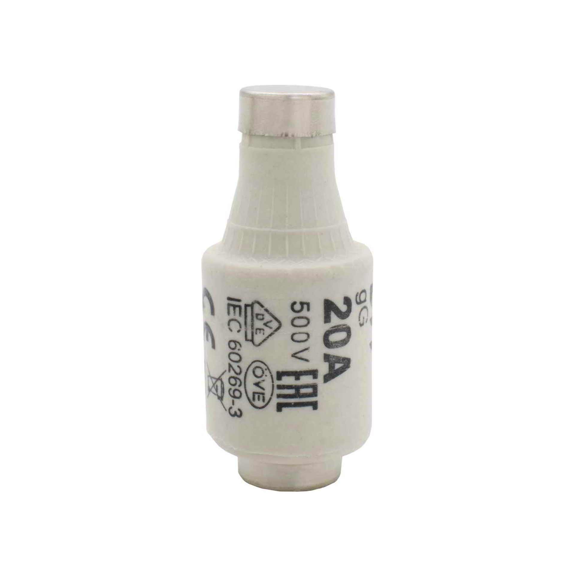 Sicherungspatrone DII gL/gG 20A, 500V (blau)