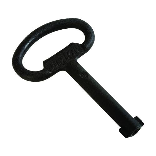 Zamak-Schlüssel mit Doppelbart 5 mm