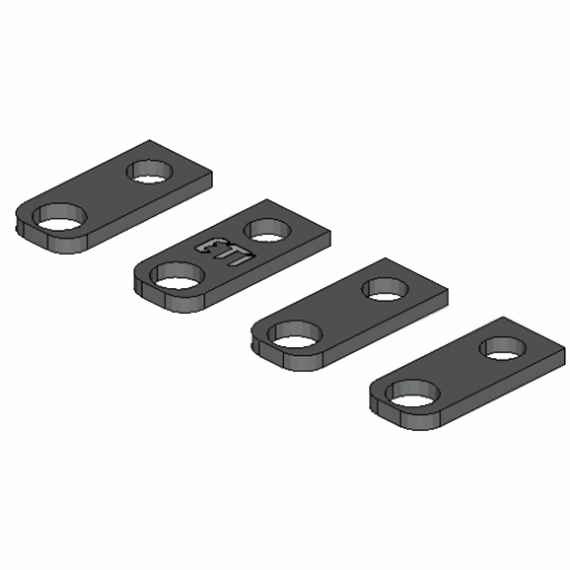 Anschlussverlängerung ZB2S, gerade, für EB2 125 4P