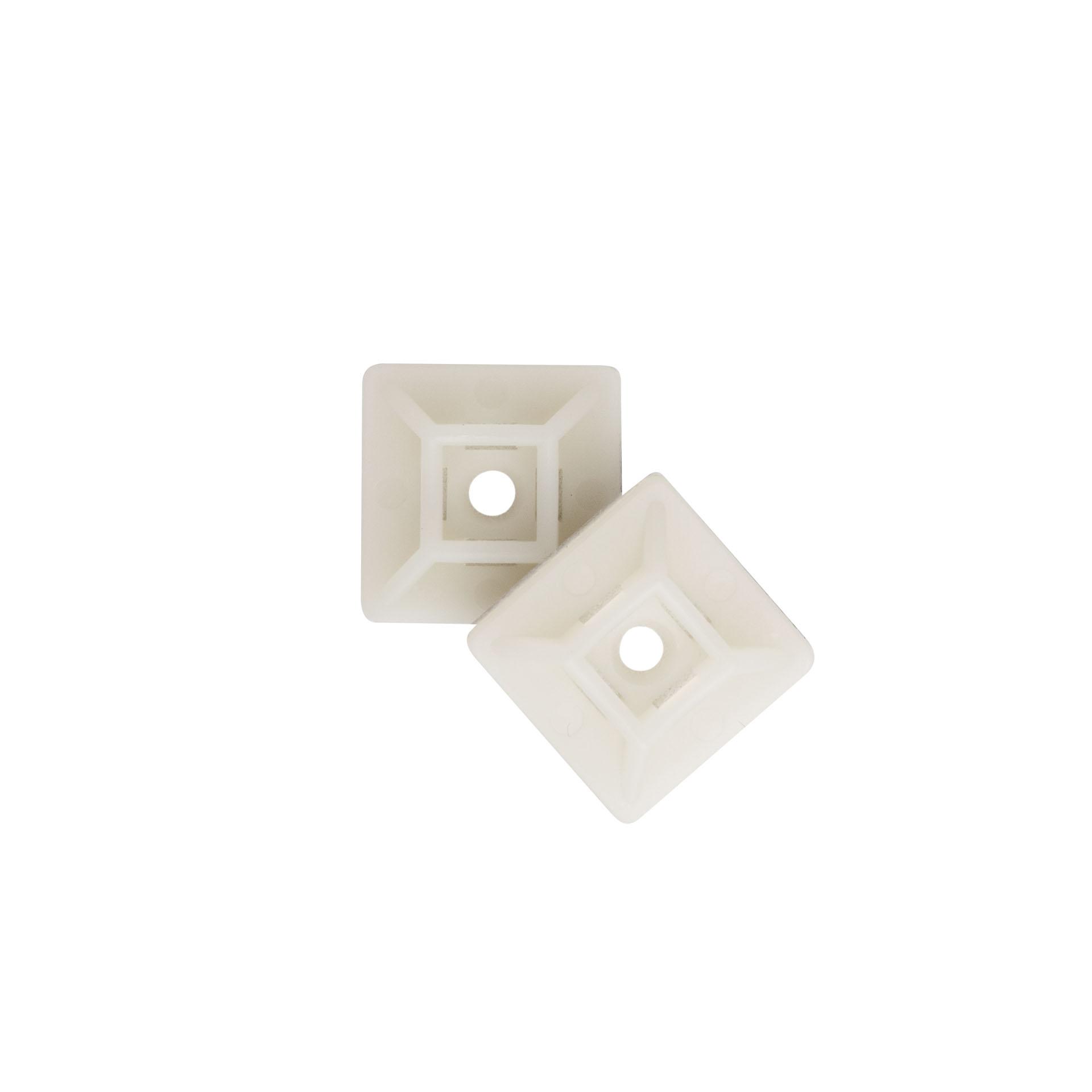 Klebesockel Standard, Natur, 19.0 x 19.0mm
