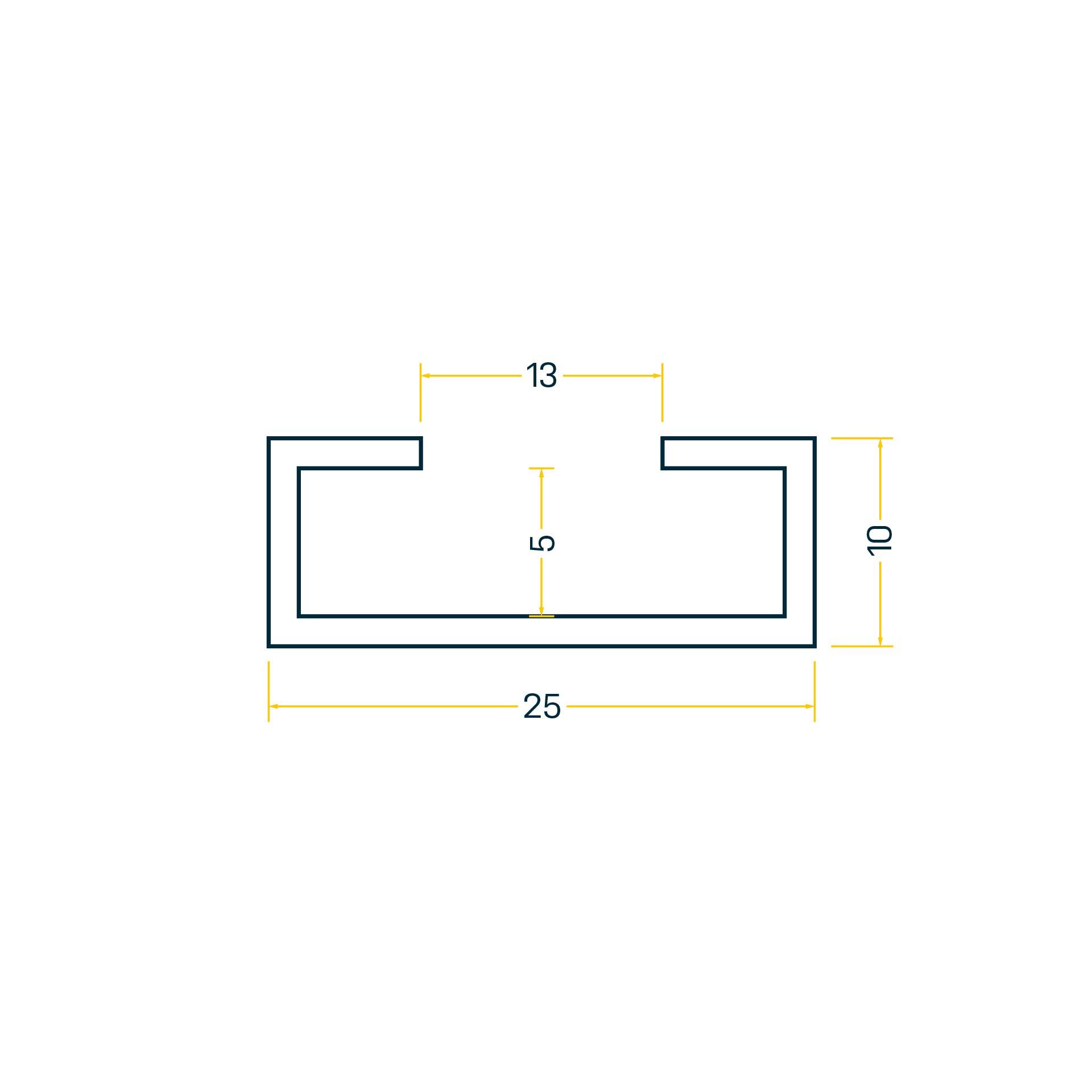 ES 25.0 Elektroapparateschiene