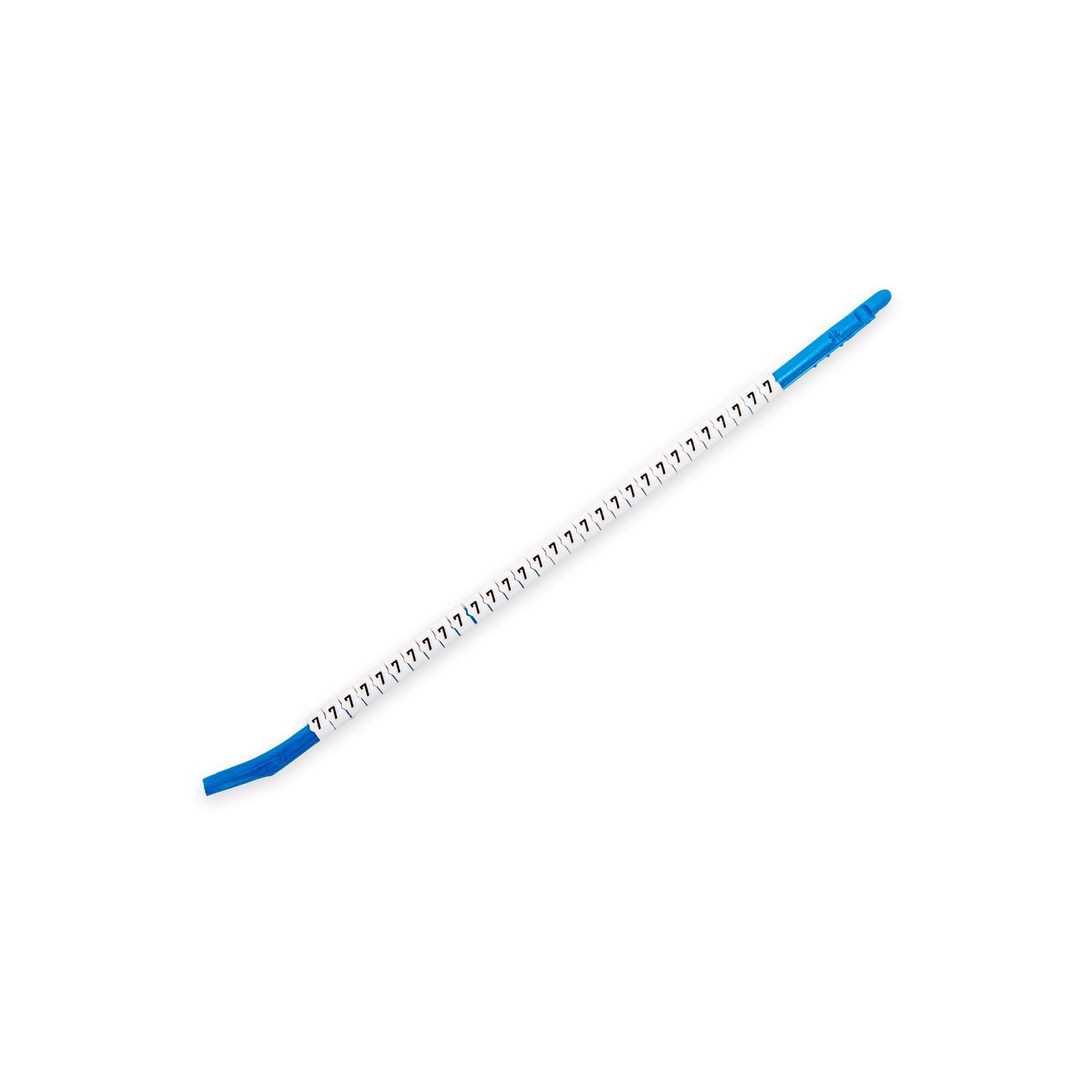 Markiertüllen "7", 0.5 - 1mm2, weiss, VPE à 300 Stück