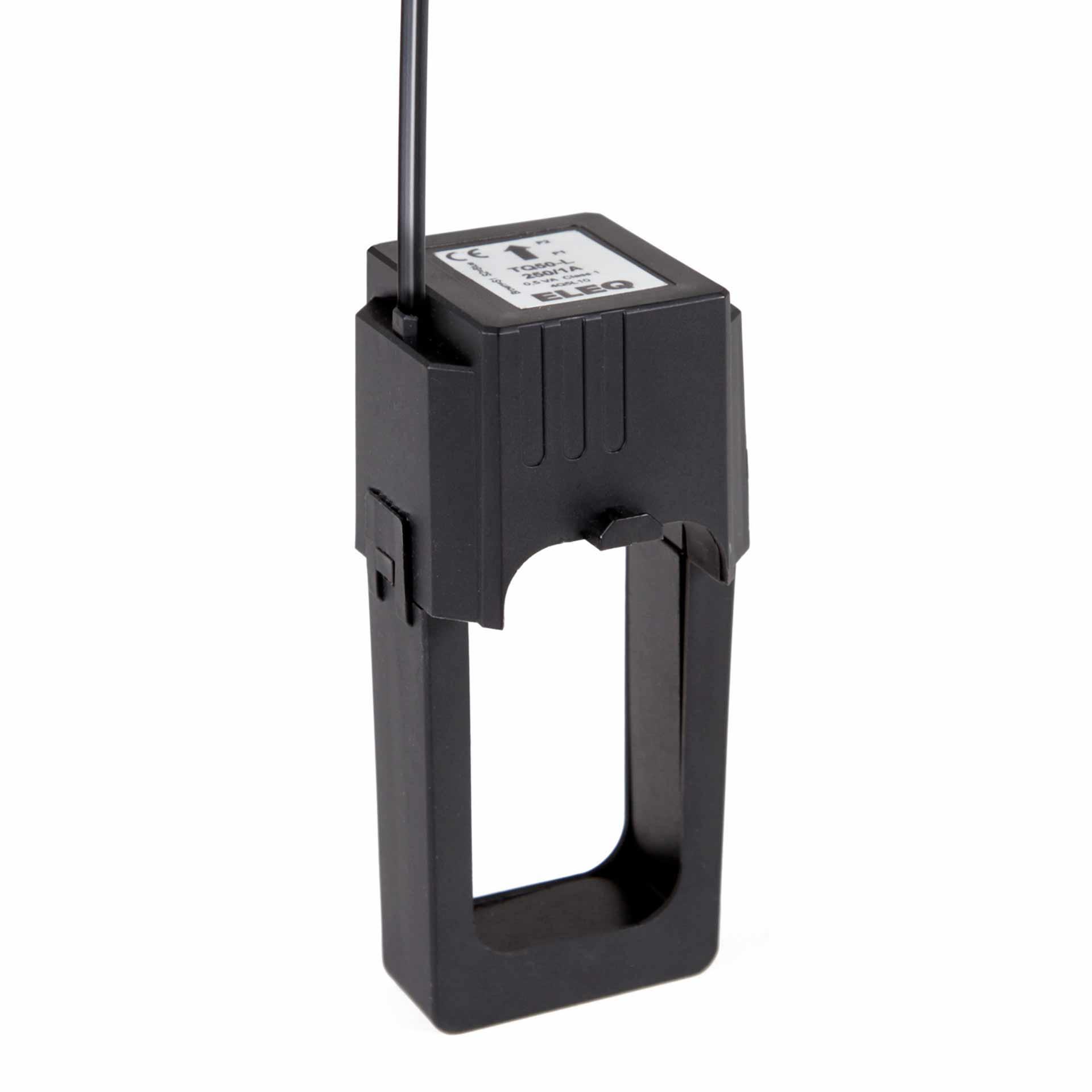 Teilbare Stromwandler TQ50-L | 750/5A, 0.5VA, Klasse 0.5, 42x85mm, 1.5mm² - 3m Kabel