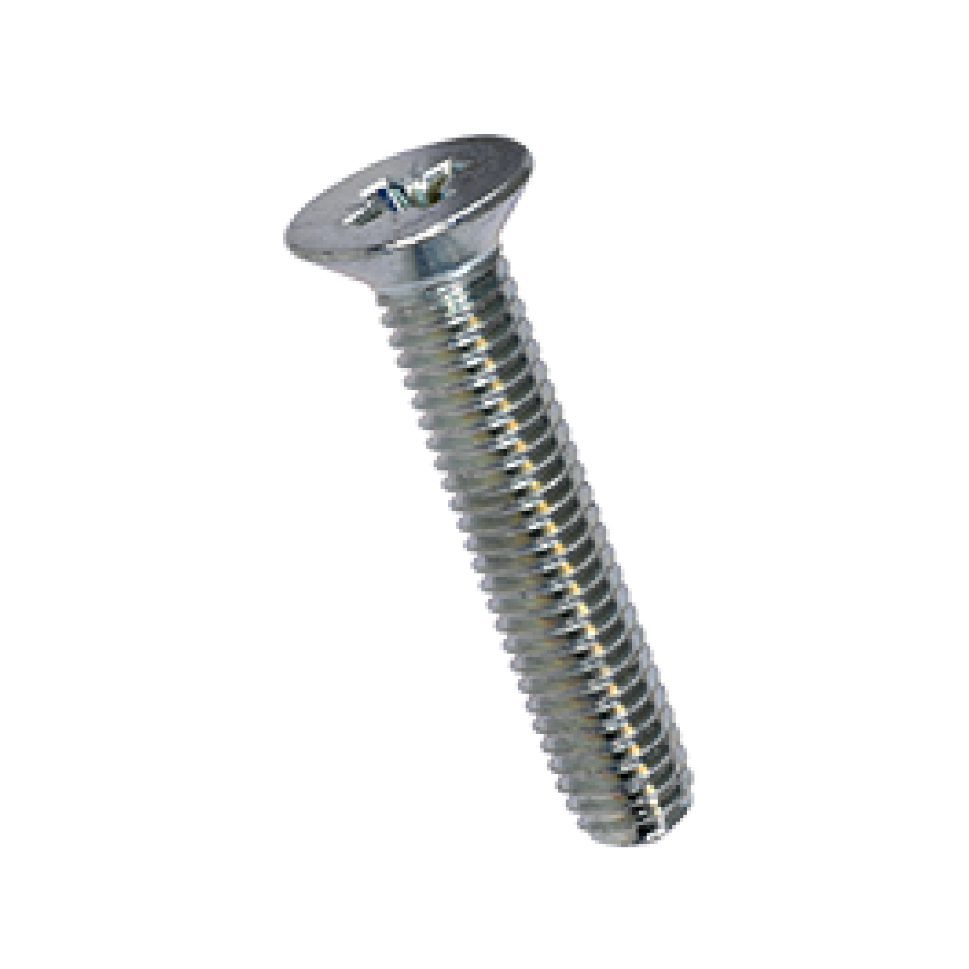 Gewindefurchende Senkschrauben, M5 x 16mm, mit metrischem Gewinde und Kreuzschlitz Pozidriv Form Z
