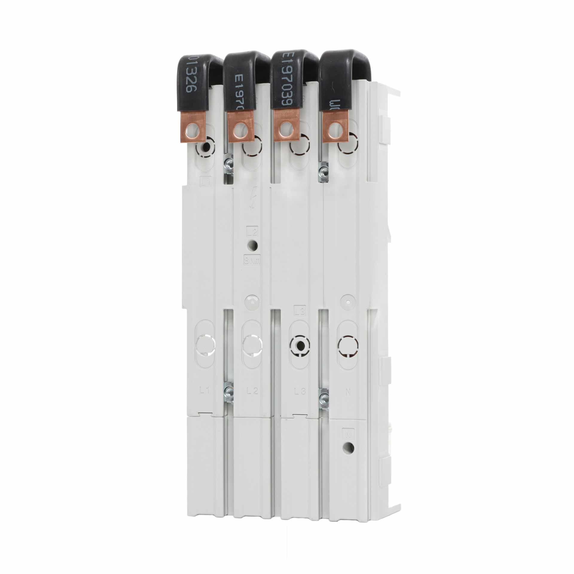 4P Sammelschienenadapter 160A, inkl. CU-Lasche, für Hager H3+, ABB XT2 