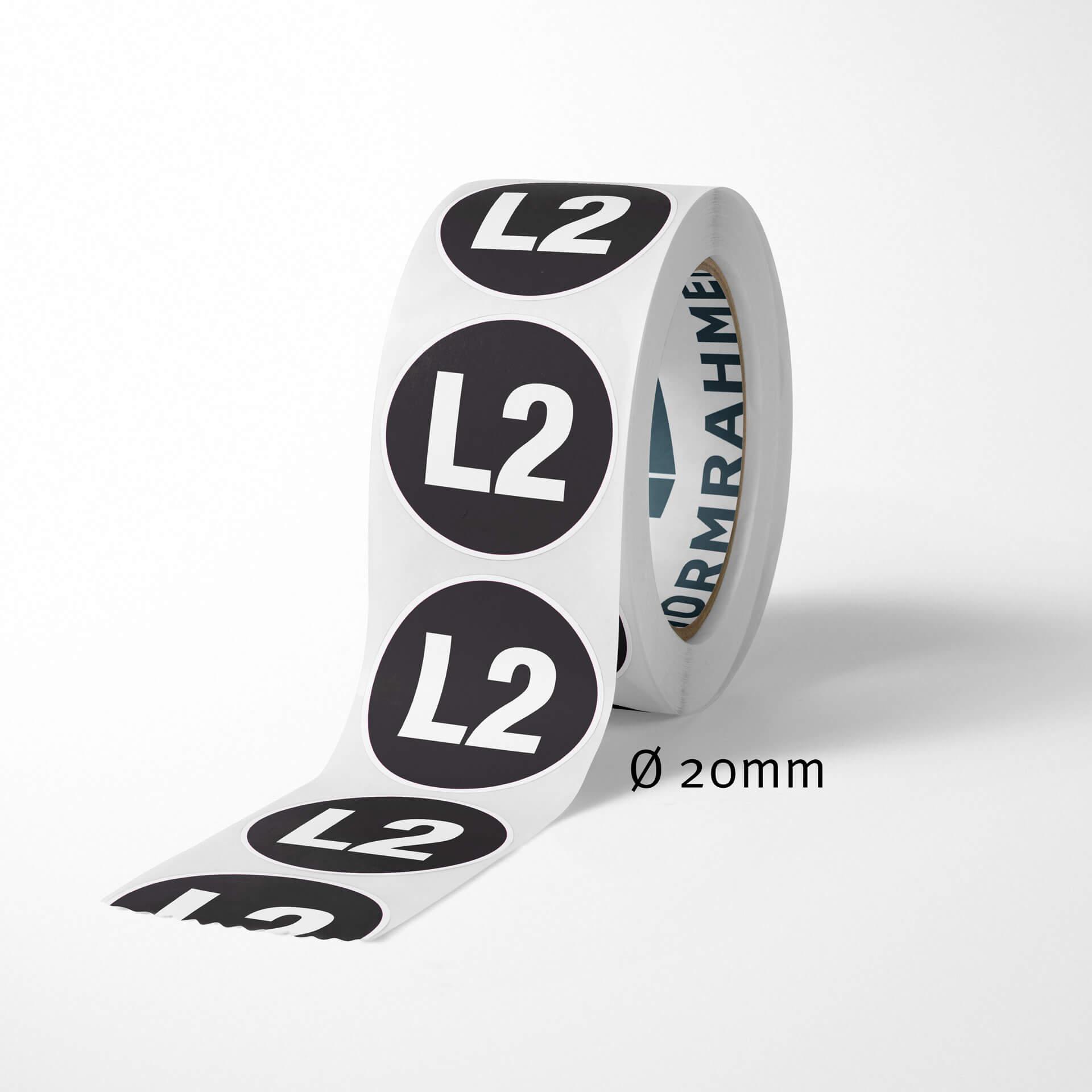 Aussenleiter L2 Ø 20mm, Rolle à 500 Stk.