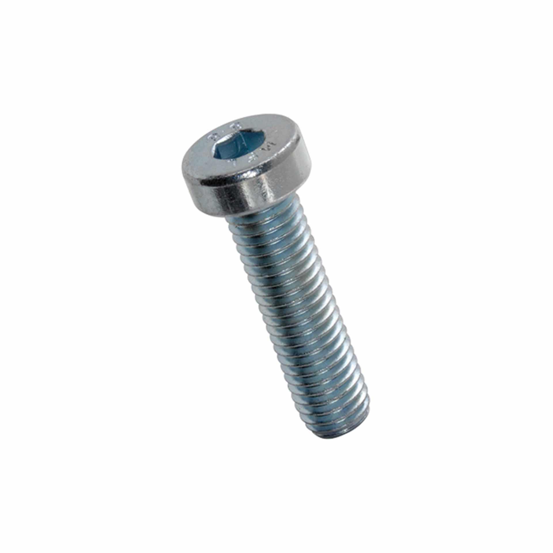 Zylinderkopfschraube mit Innensechskant und niedrigem Kopf M4x16mm