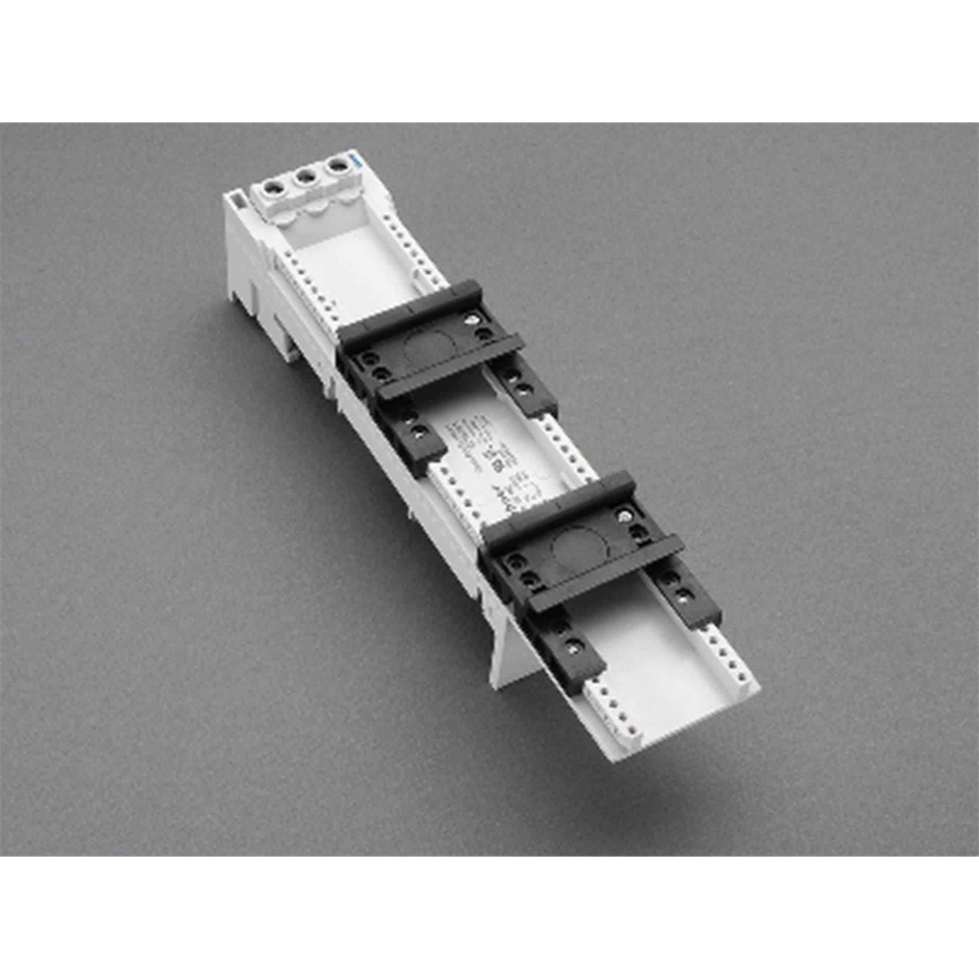 3P Sammelschienenadapter 80A,2T, mit Anschlussklemmen vorne, 54x260mm