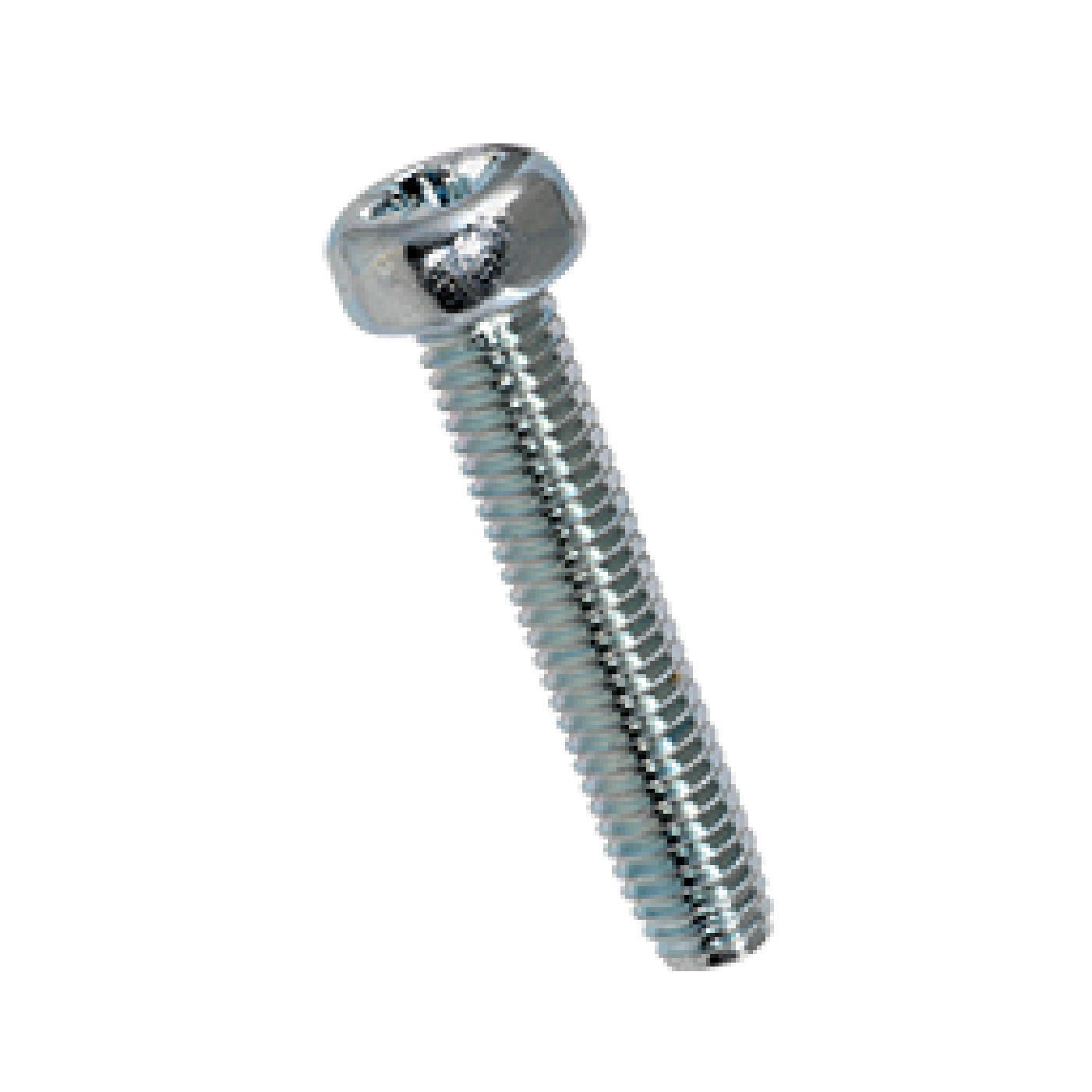 Gewindefurchende Zylinderschrauben, M3.5 x 8mm, mit metrischem Gewinde und Kreuzschlitz Pozidriv For