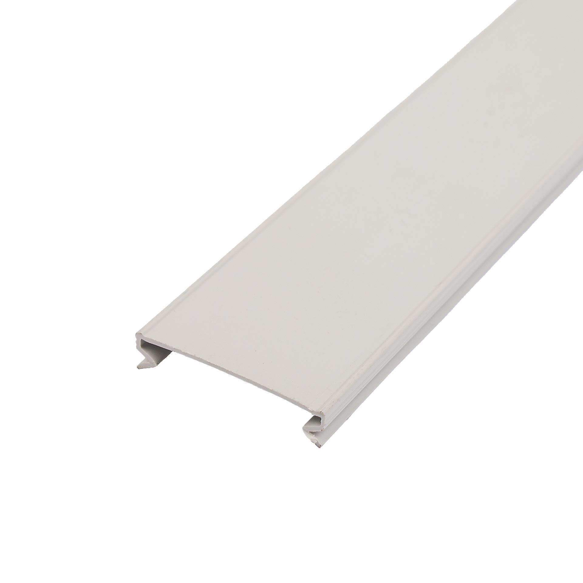 Kabelkanal Deckel Halogenfrei lichtgrau 40mm breit