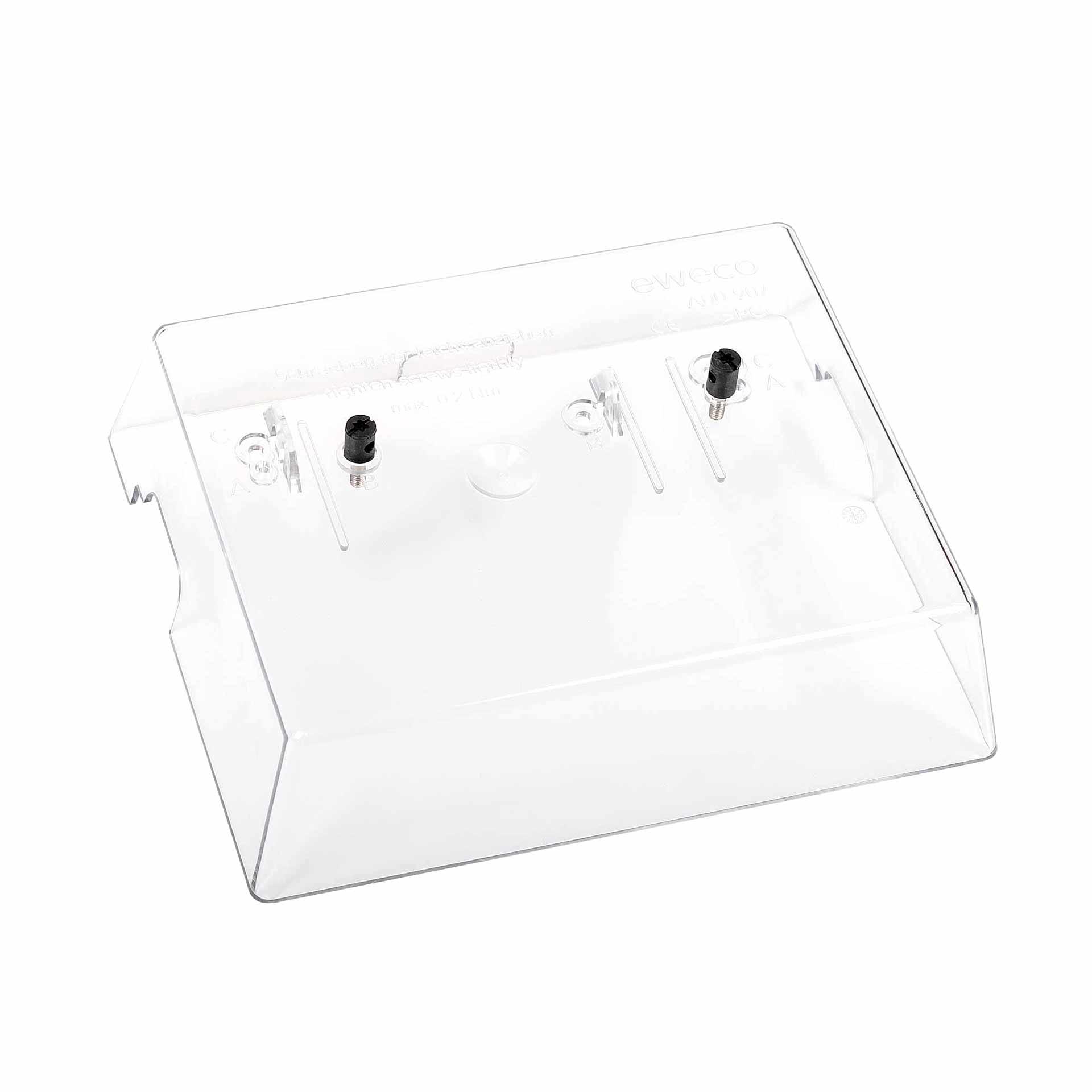 eweco Abdeckhaube plombierbar, kompatibel zu allen eweco, Hager und Seidl Zähleranschlussklemmen