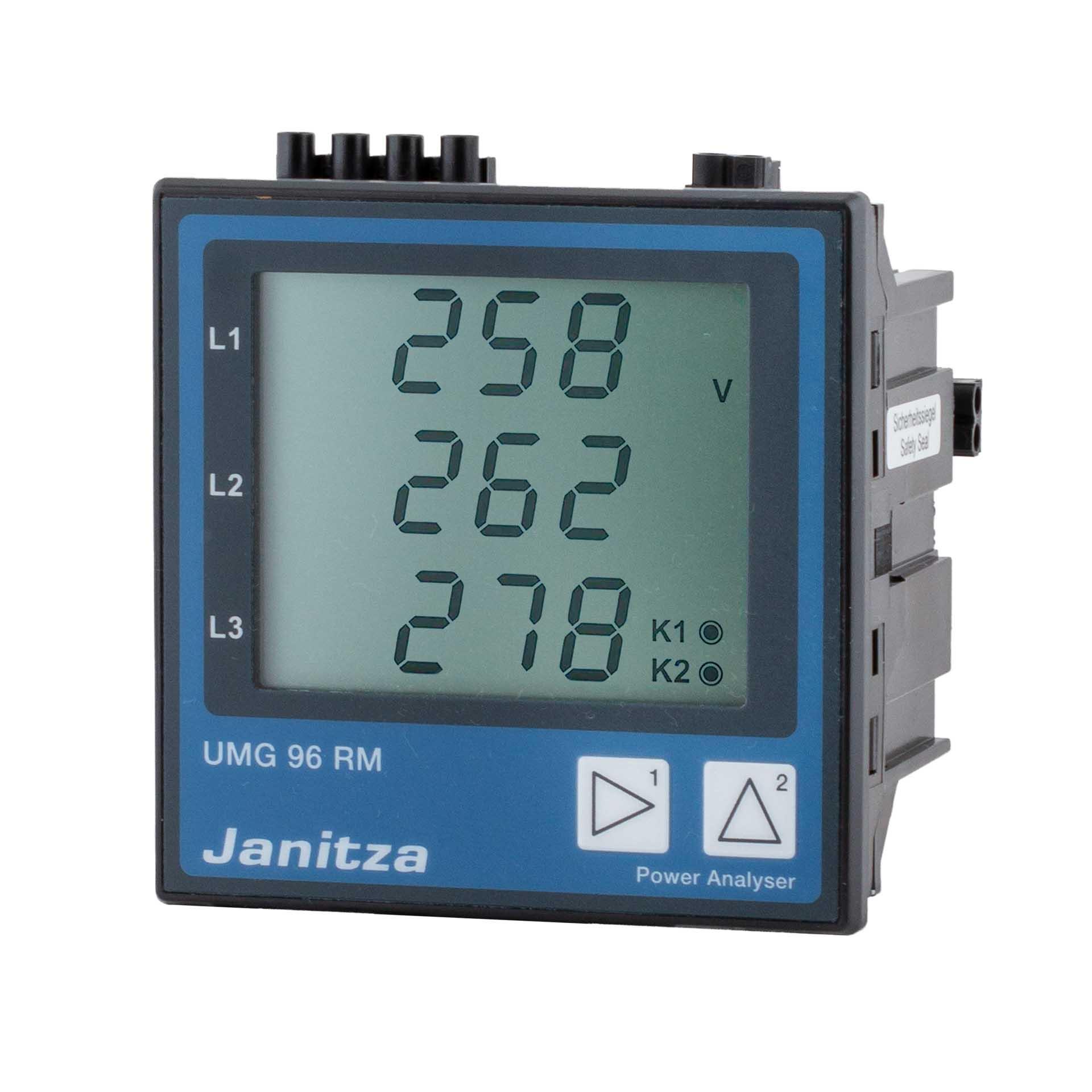 Janitza Multifunktionaler Netzanalysator mit Modbus UMG 96RM-CBM - 24V