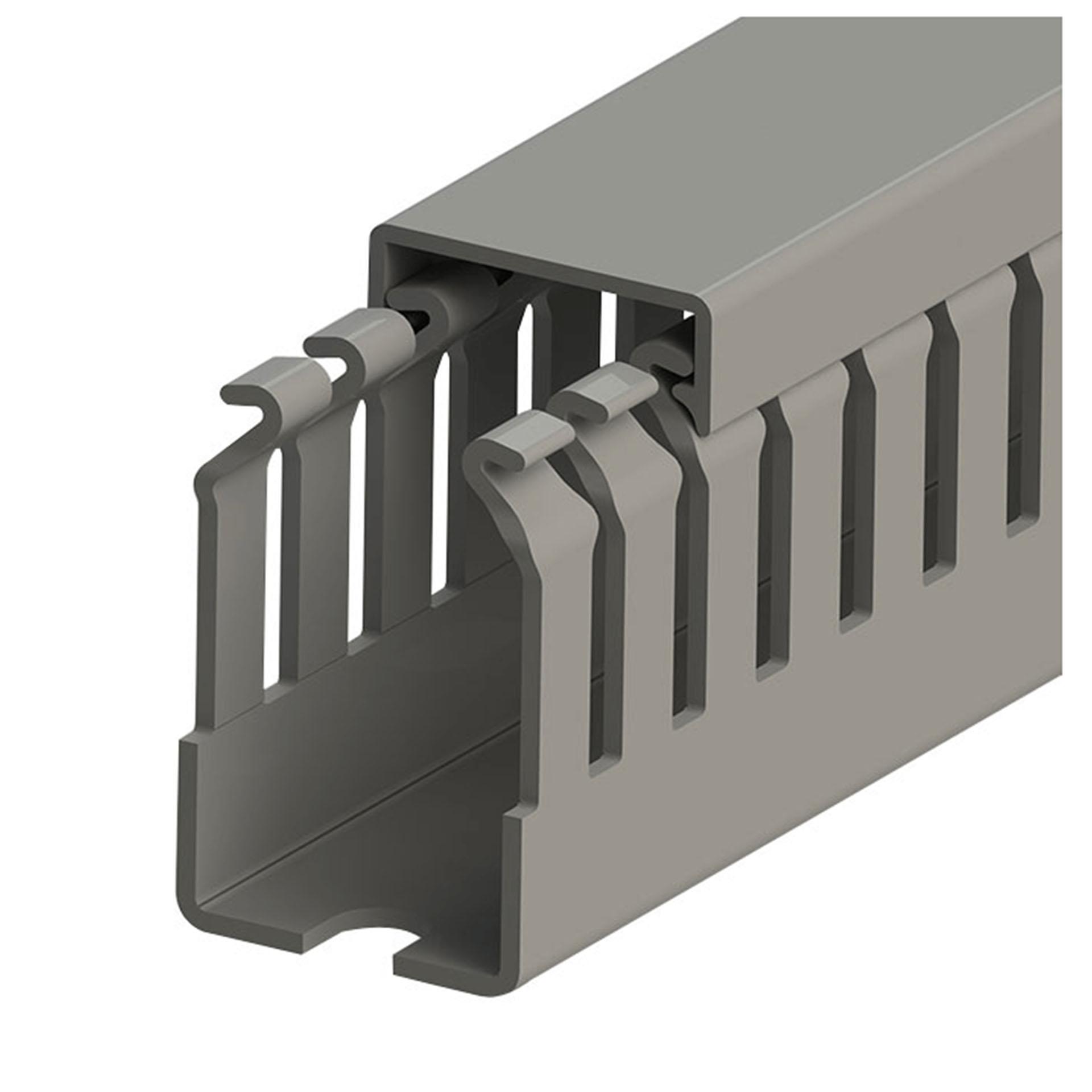 Kabelkanal PVC grau (VK-GN) / 25x40mm (BxH)