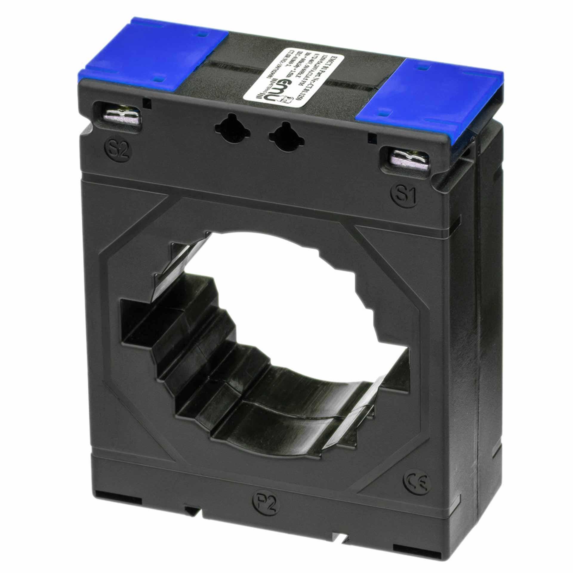 Stromwandler EMCT 101 | 3000A, 60.0VA, Klasse 0.5, 2x 100 x 10 mm / Ø86mm