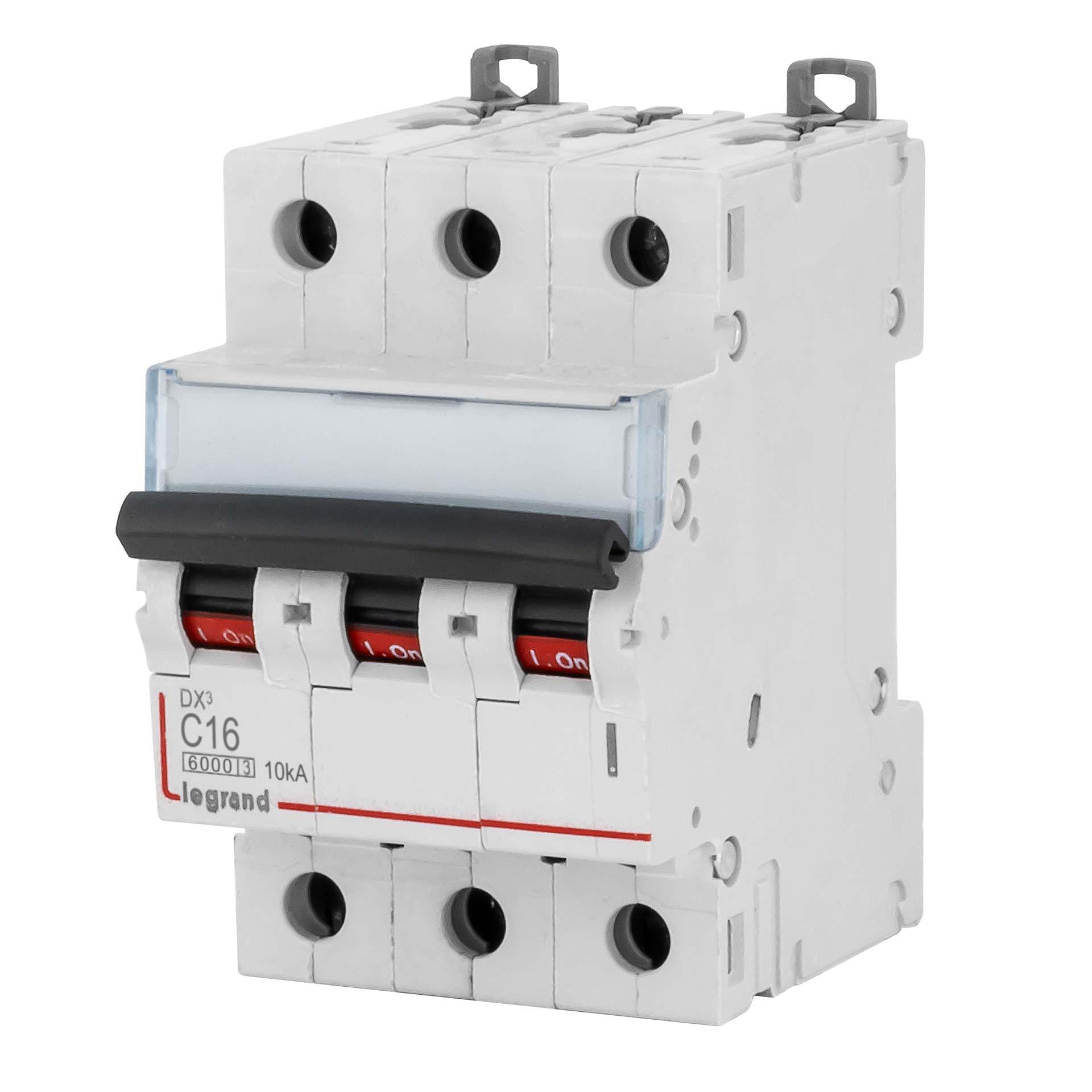 Leitungsschutzschalter Standard 3P, Charakteristik C / 16A, 6kA