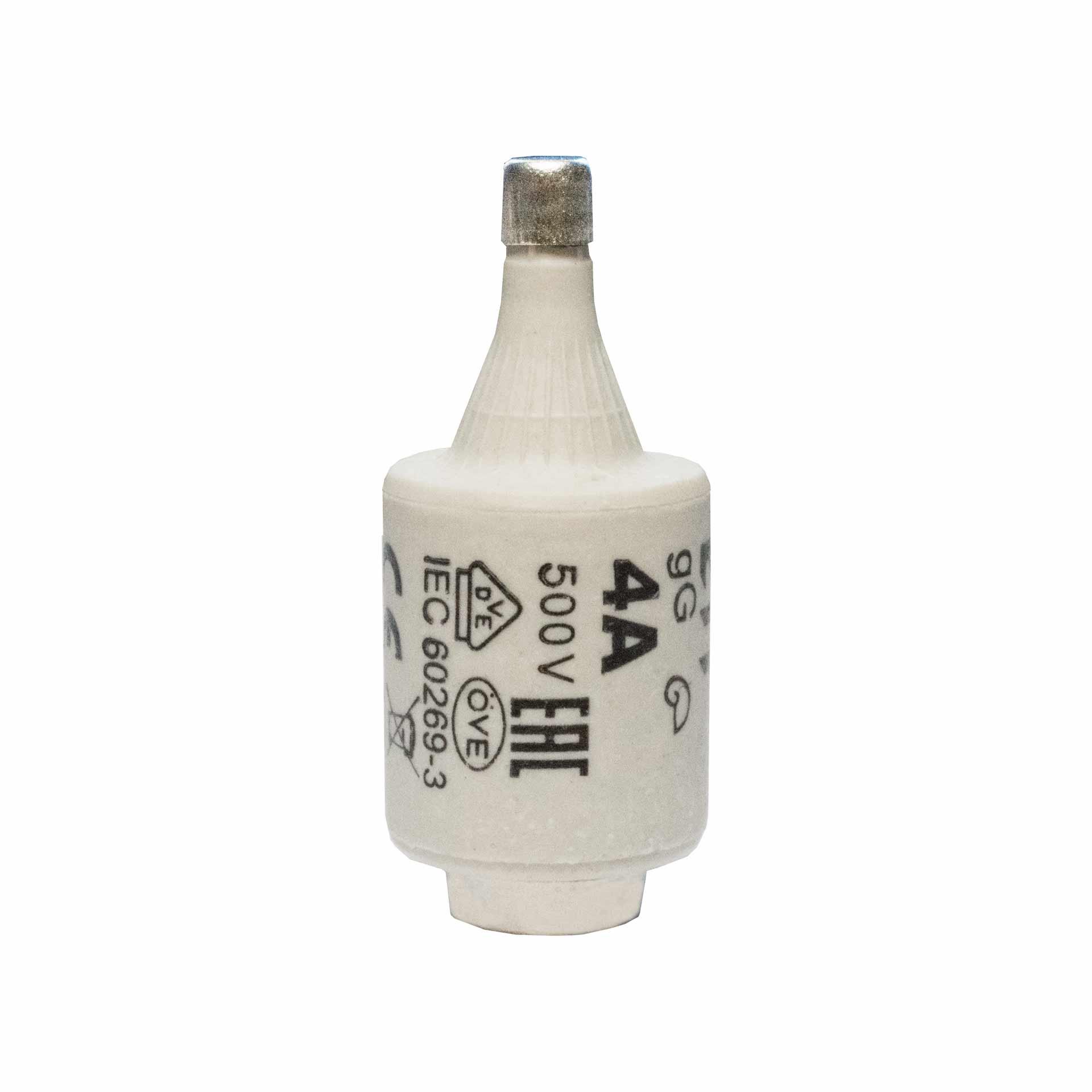 Sicherungspatrone DII gL/gG 4A, 500V (braun)