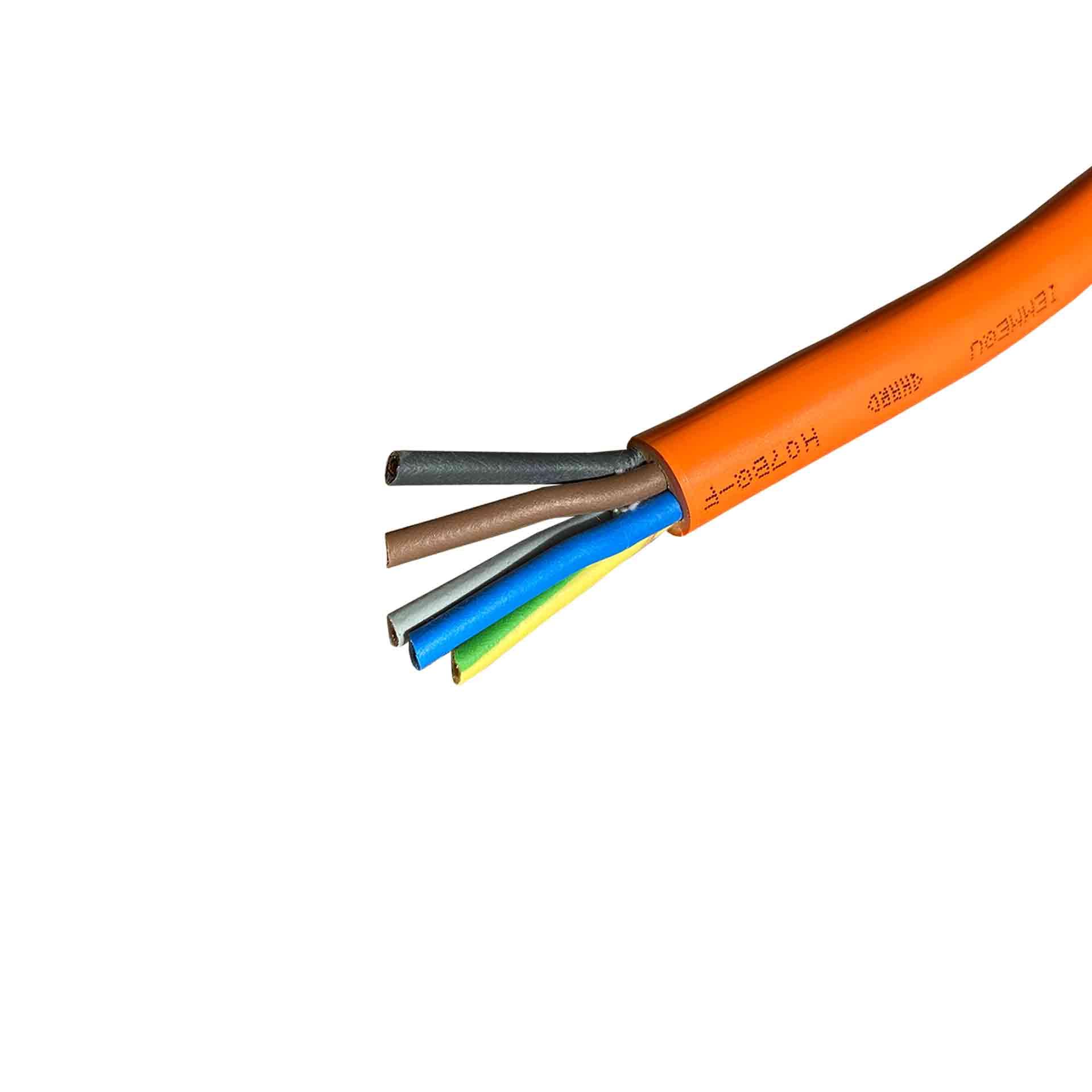 PUR-Kabel 5x1.00 mm2 3LNPE