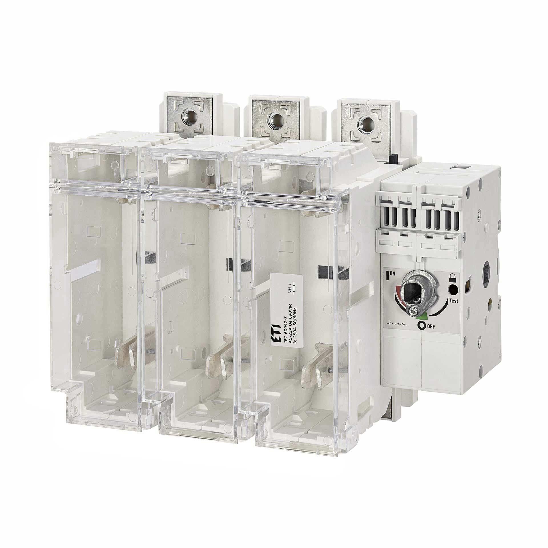 Lasttrennschalter mit NH-Sicherungen FLBS 250A 3P ohne Schalthebel
