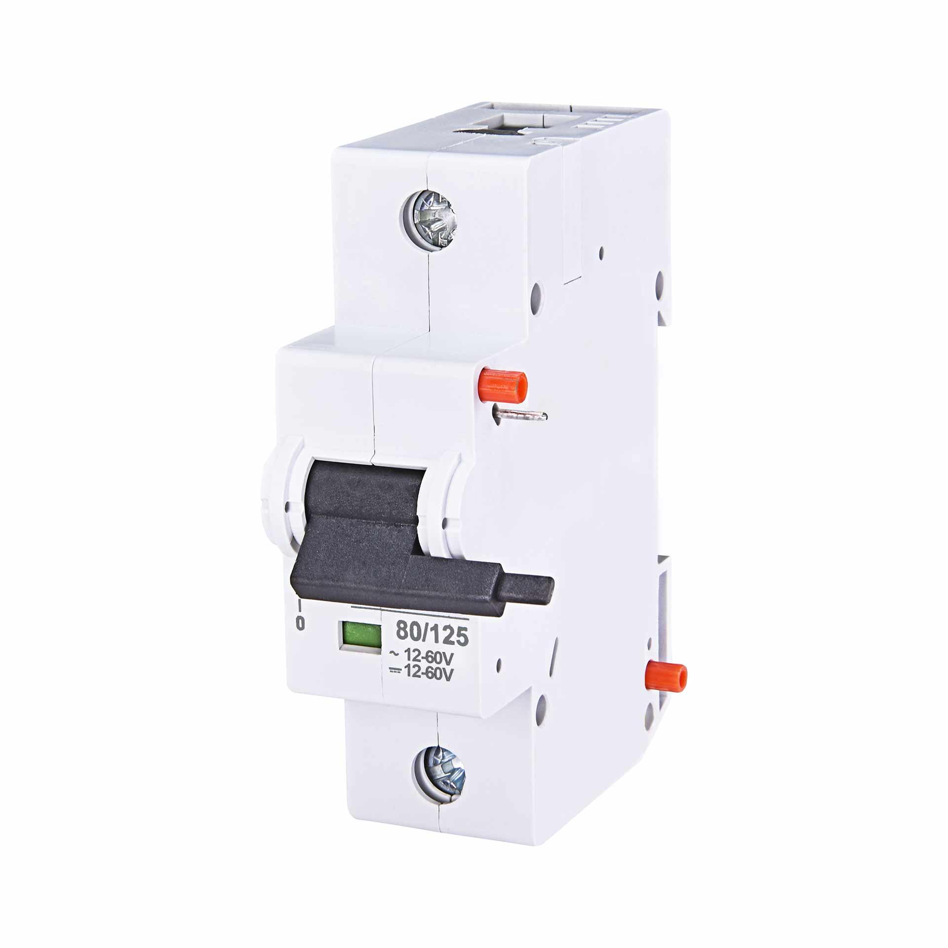 Arbeitsstromauslöser DA ETIMAT P10, 80-125A, 12-60V AC/DC