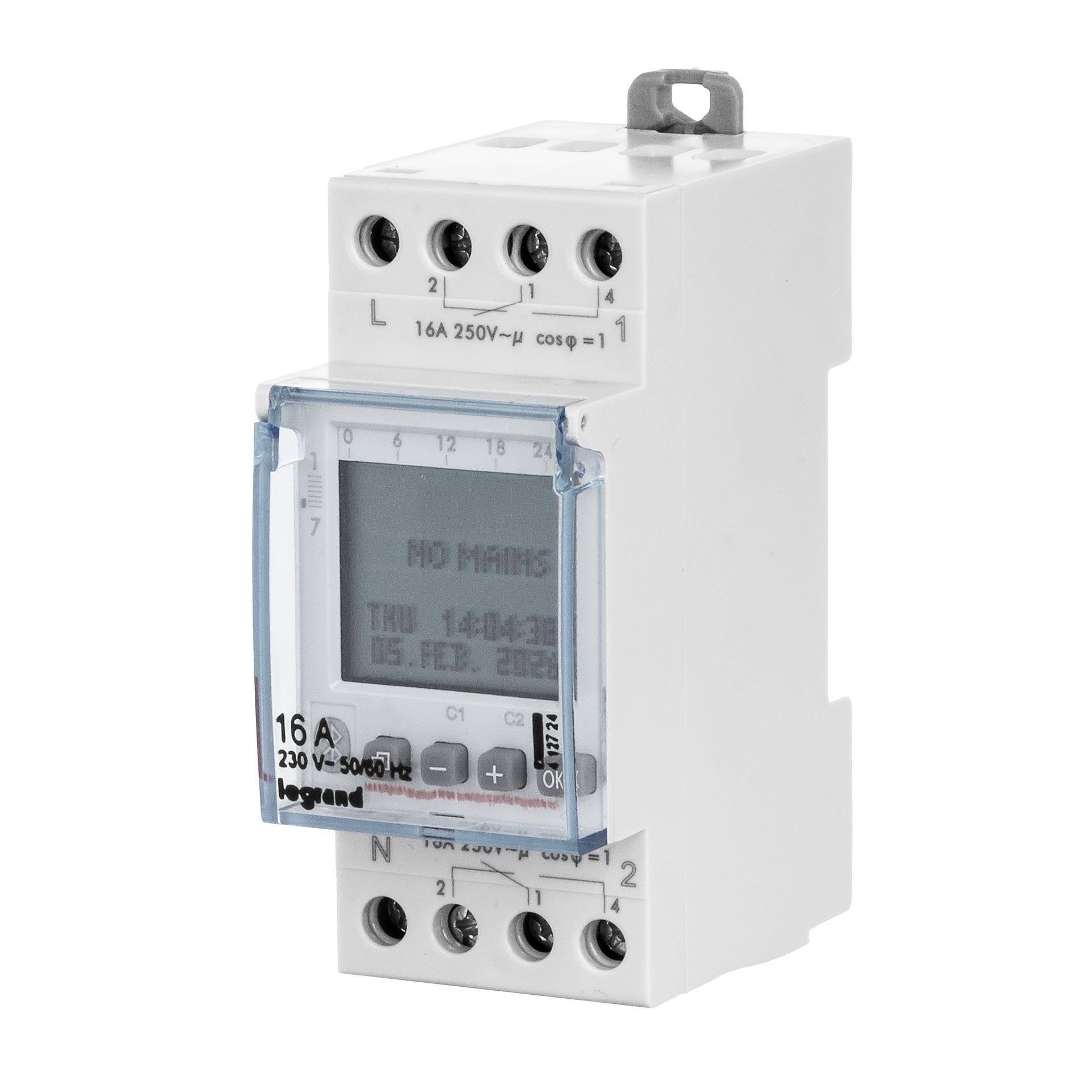 Digitale Astroschaltuhr AlphaRex3 mit Bluetooth, 2 Kanäle