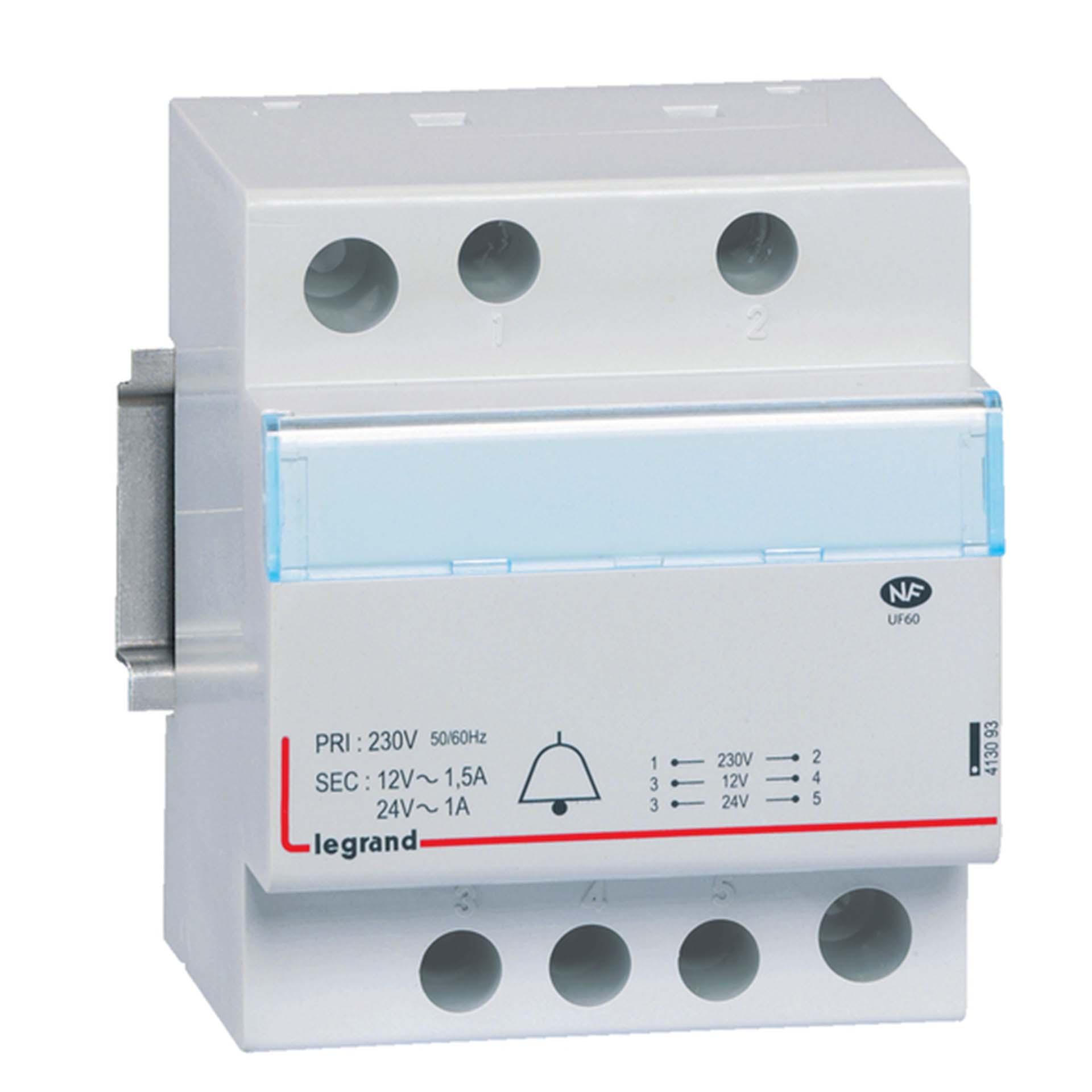 Sonnerietransformator 12-24V - 18-24VA