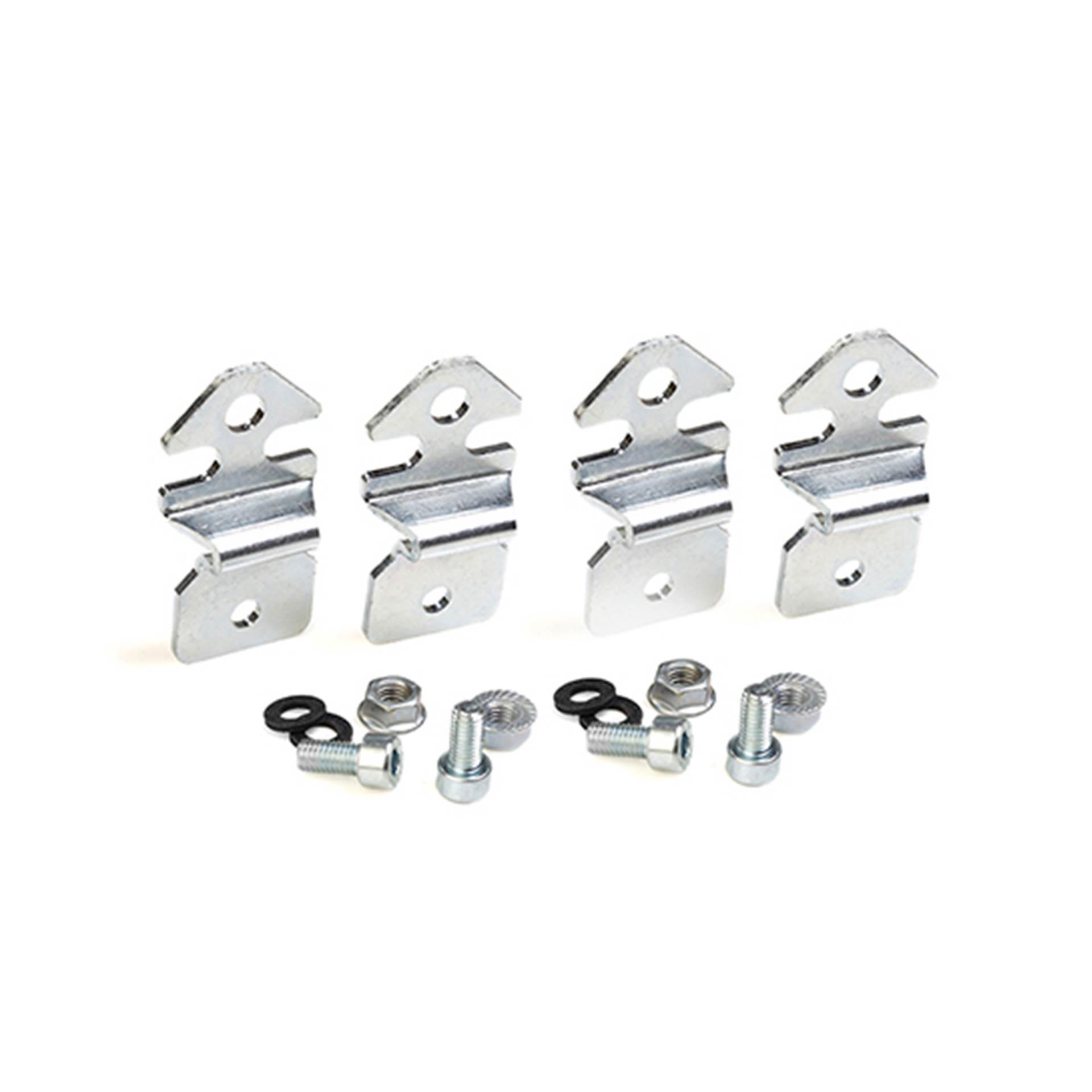 Wandhalterung aus verzinktem Stahl, max. 490kg (4er-Pack) 