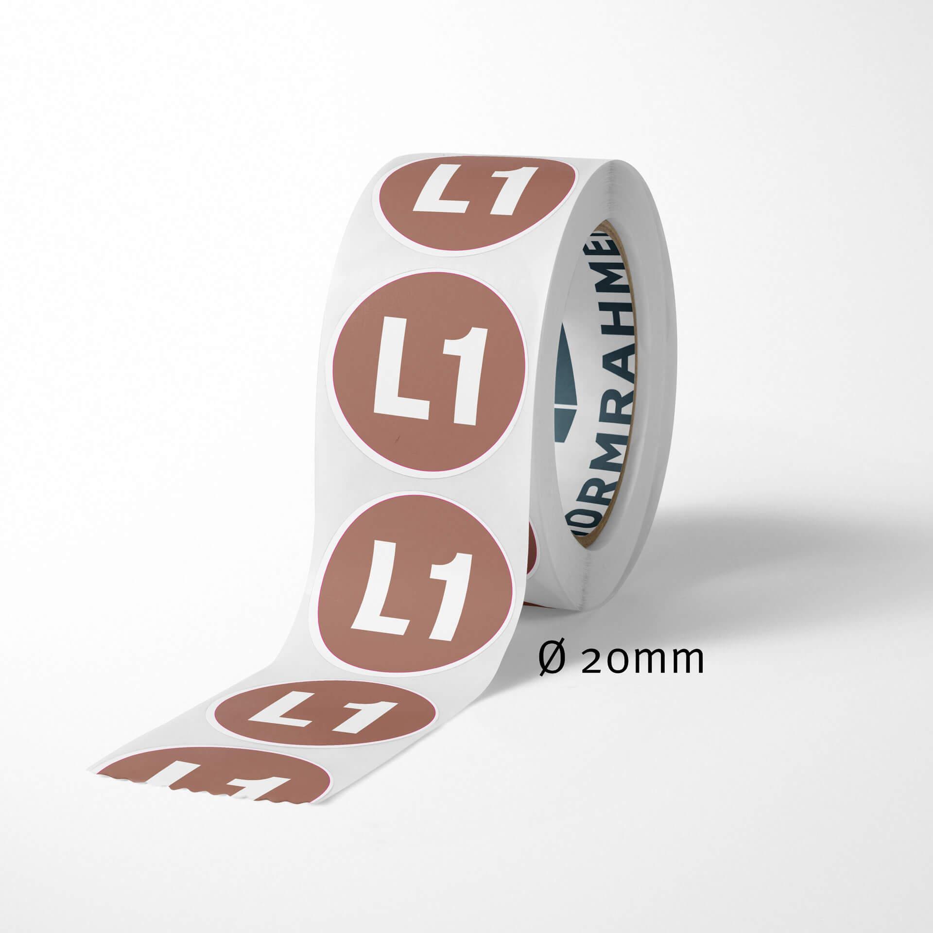 Aussenleiter L1 Ø 20mm, Rolle à 500 Stk.