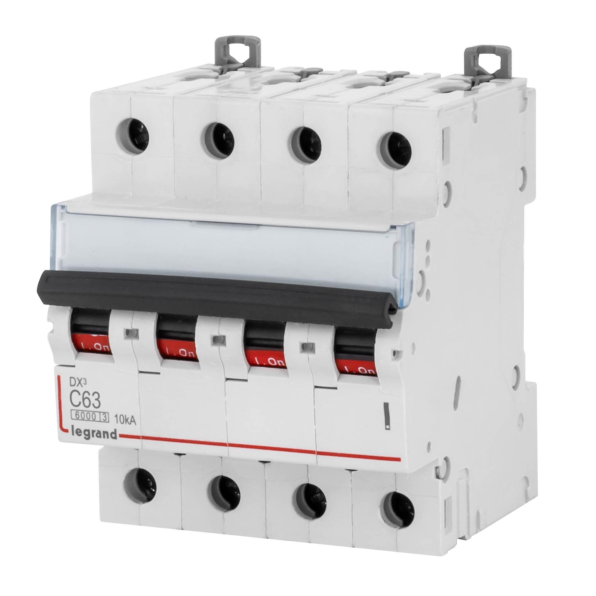 Leitungsschutzschalter Standard 4P, Charakteristik C / 63A, 6kA