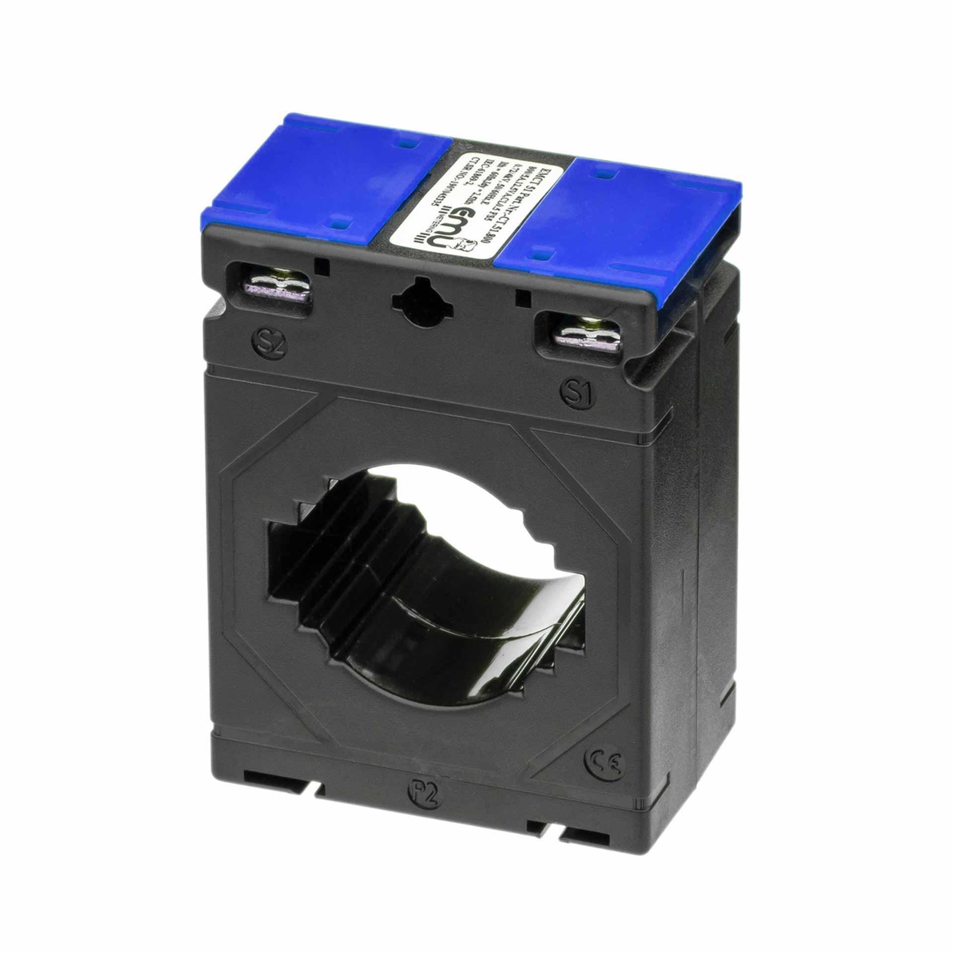Stromwandler EMCT 51 | 600A, 15.0VA, Klasse 0.5, 50 x 10 mm / Ø41mm