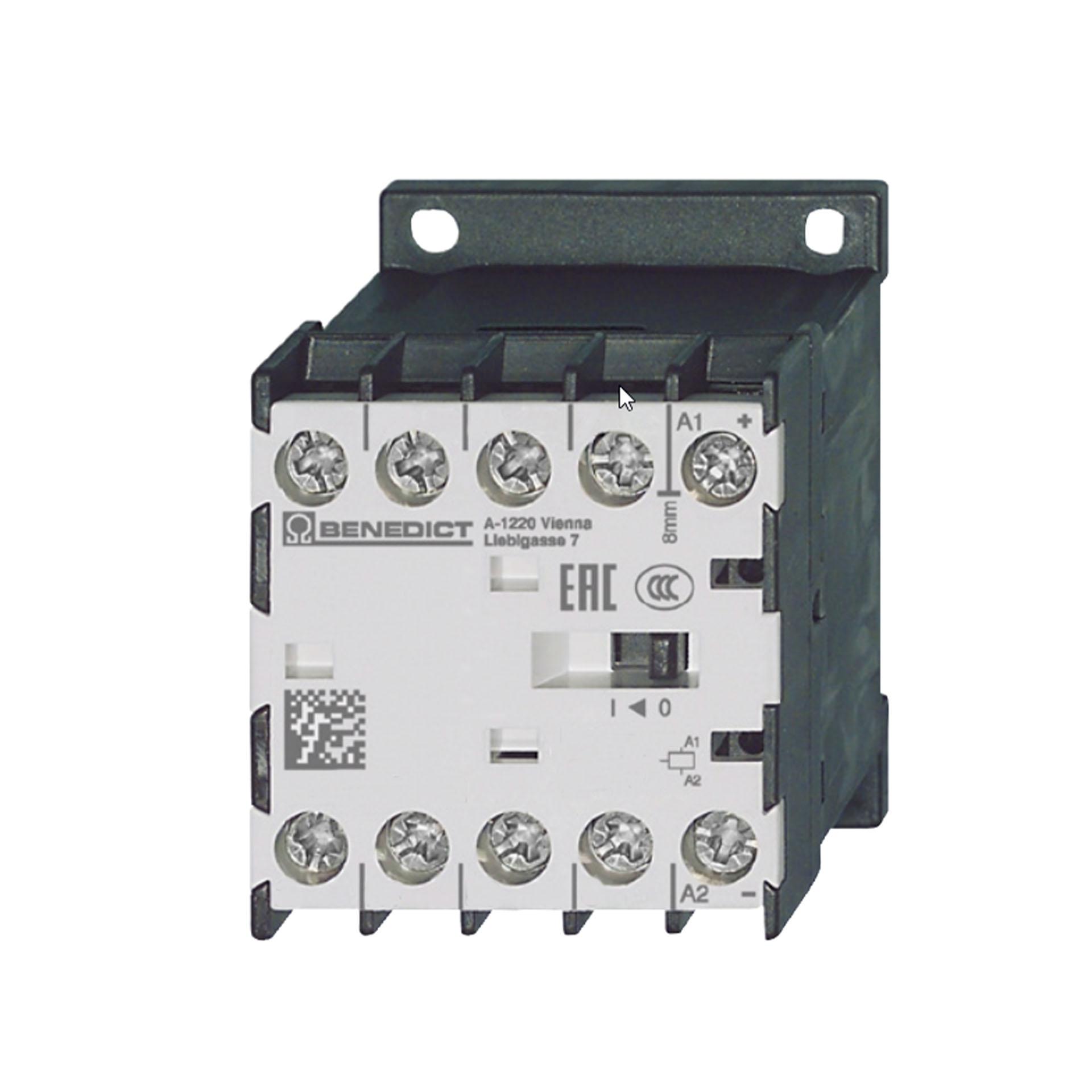 Mini-Leistungsschütz 4-polig, 4S, 20A AC1, K1-09D00-40 230V AC