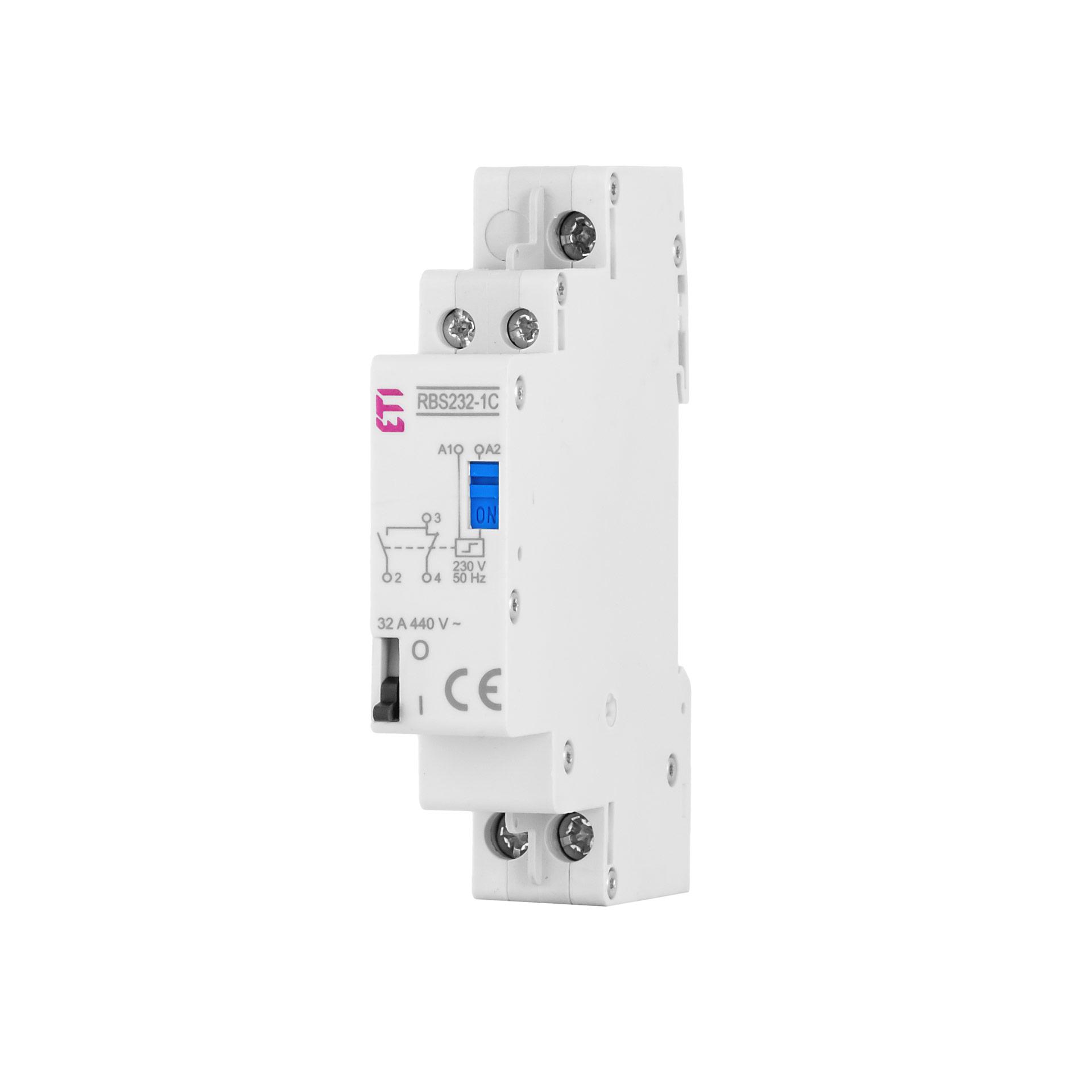 Schrittschalter 1C/1S+1Ö, Bemessungsschaltstrom 32A