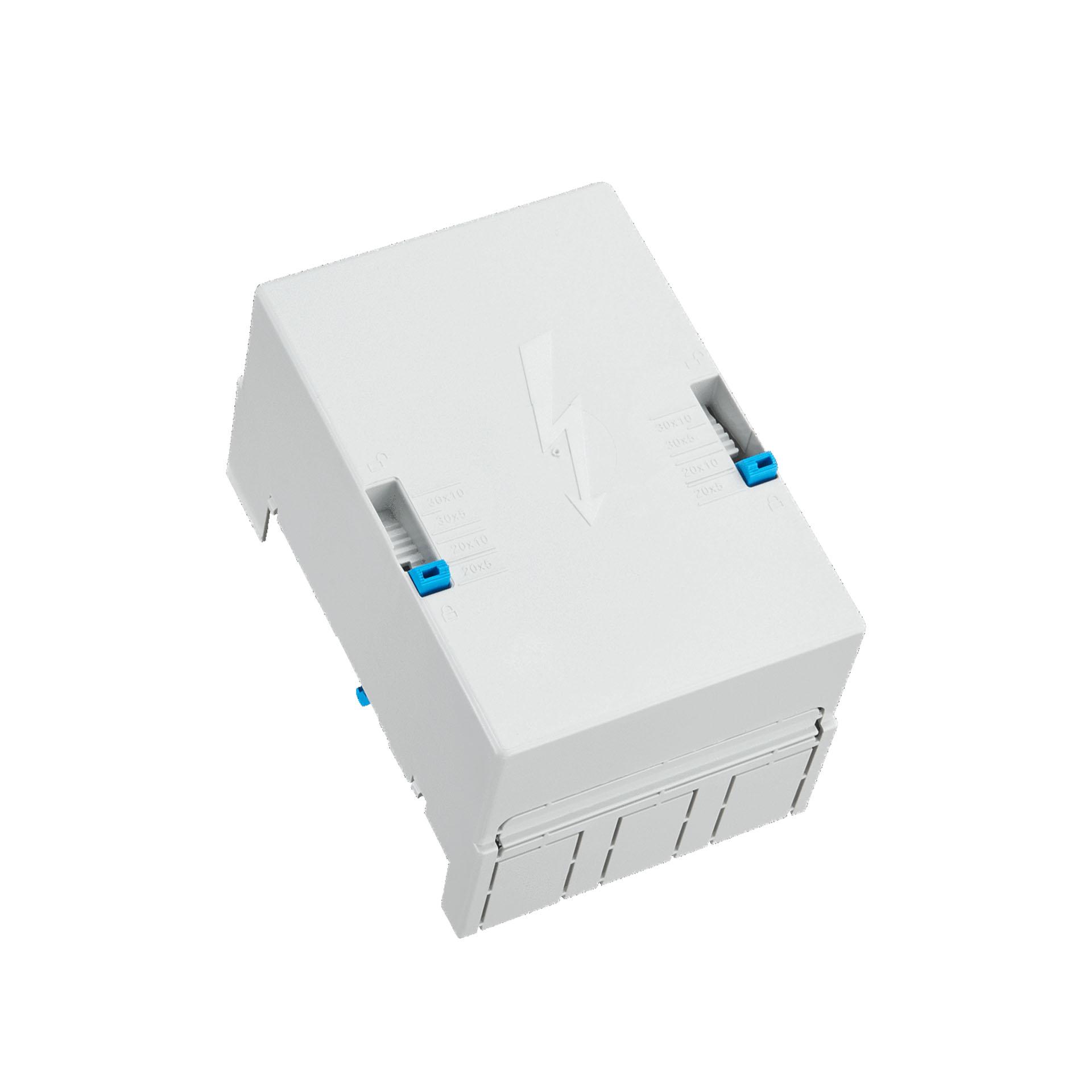 3P Einspeise-element, 60mm System für lam. Cu. 20 - 32 x 3 - 15, 550A