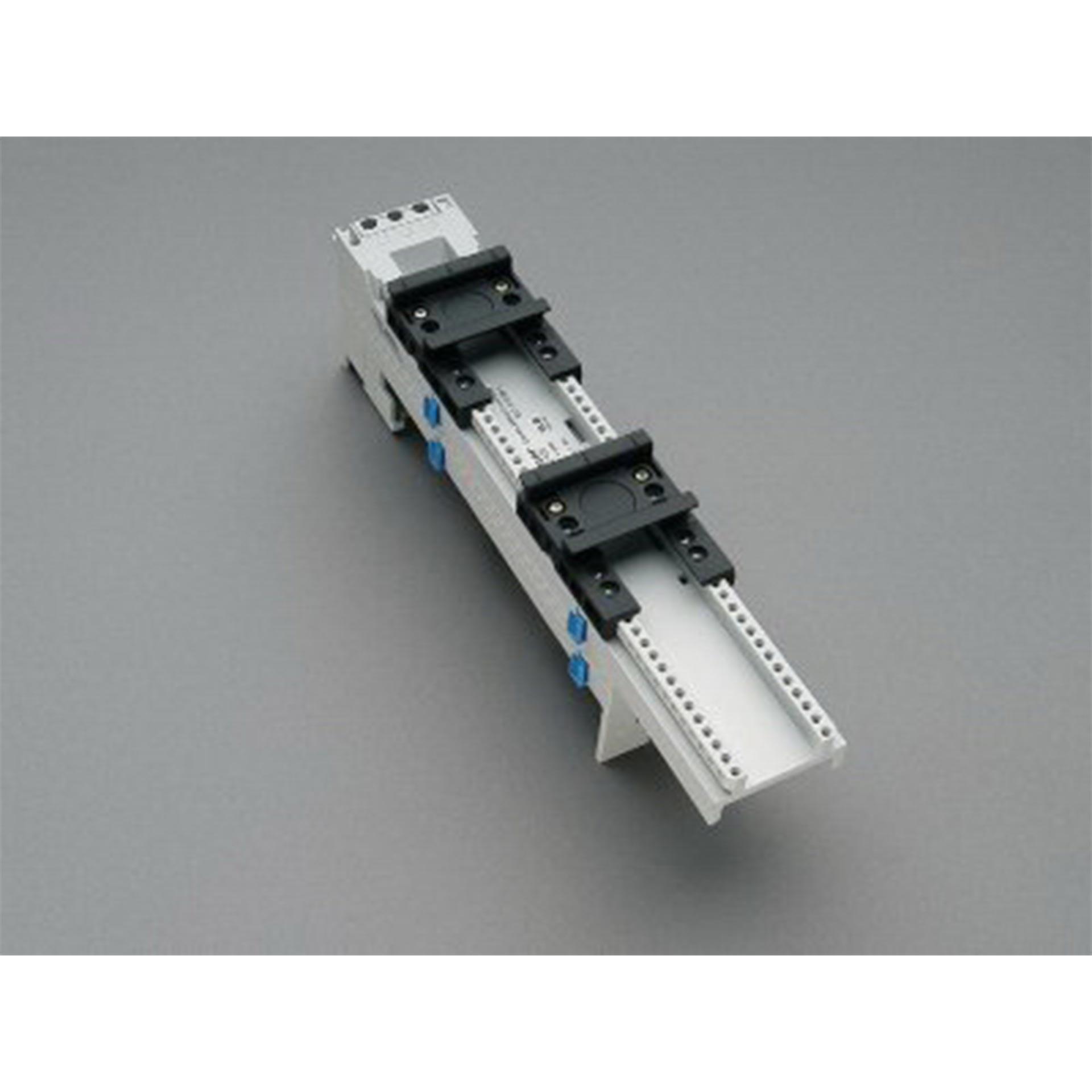 Sammelschienengeräteträger, kontaktlos, 2T mit abnehmbaren Oberteil, 45x260mm