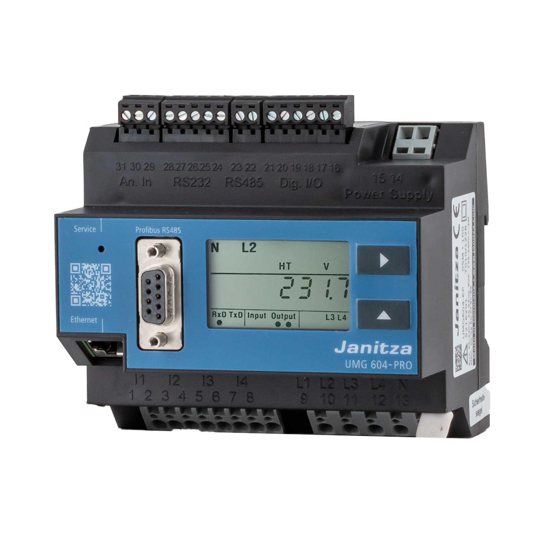 Janitza Netzanalysator UMG 604E-PRO - 24V