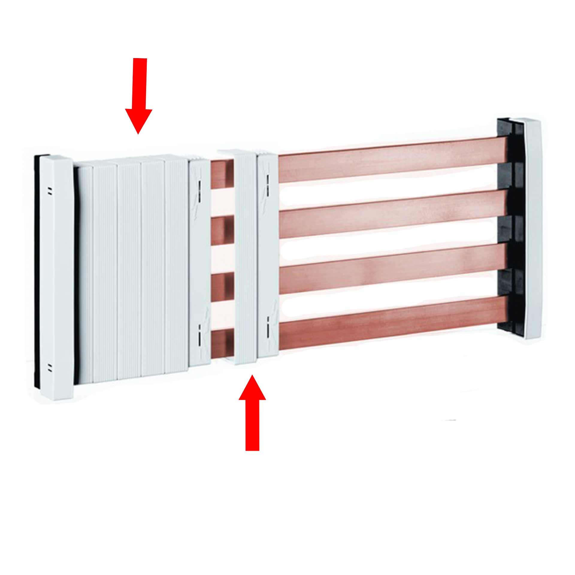 Sammelschienenabdeckung SAD-60/4 VE50, 4-polig, für 60mm Sammeschienensysteme